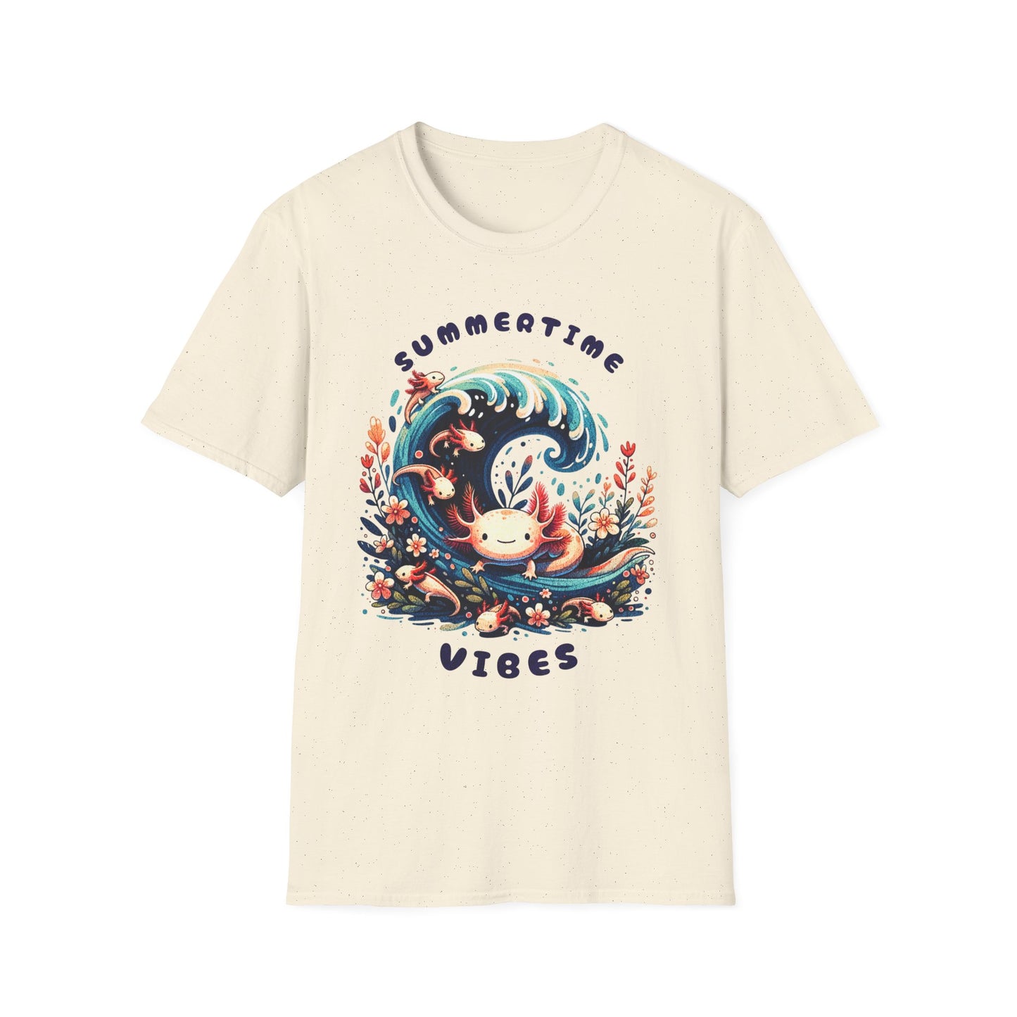 Summertime Vibes Unisex Softstyle T-Shirt - Casual Summer Tee