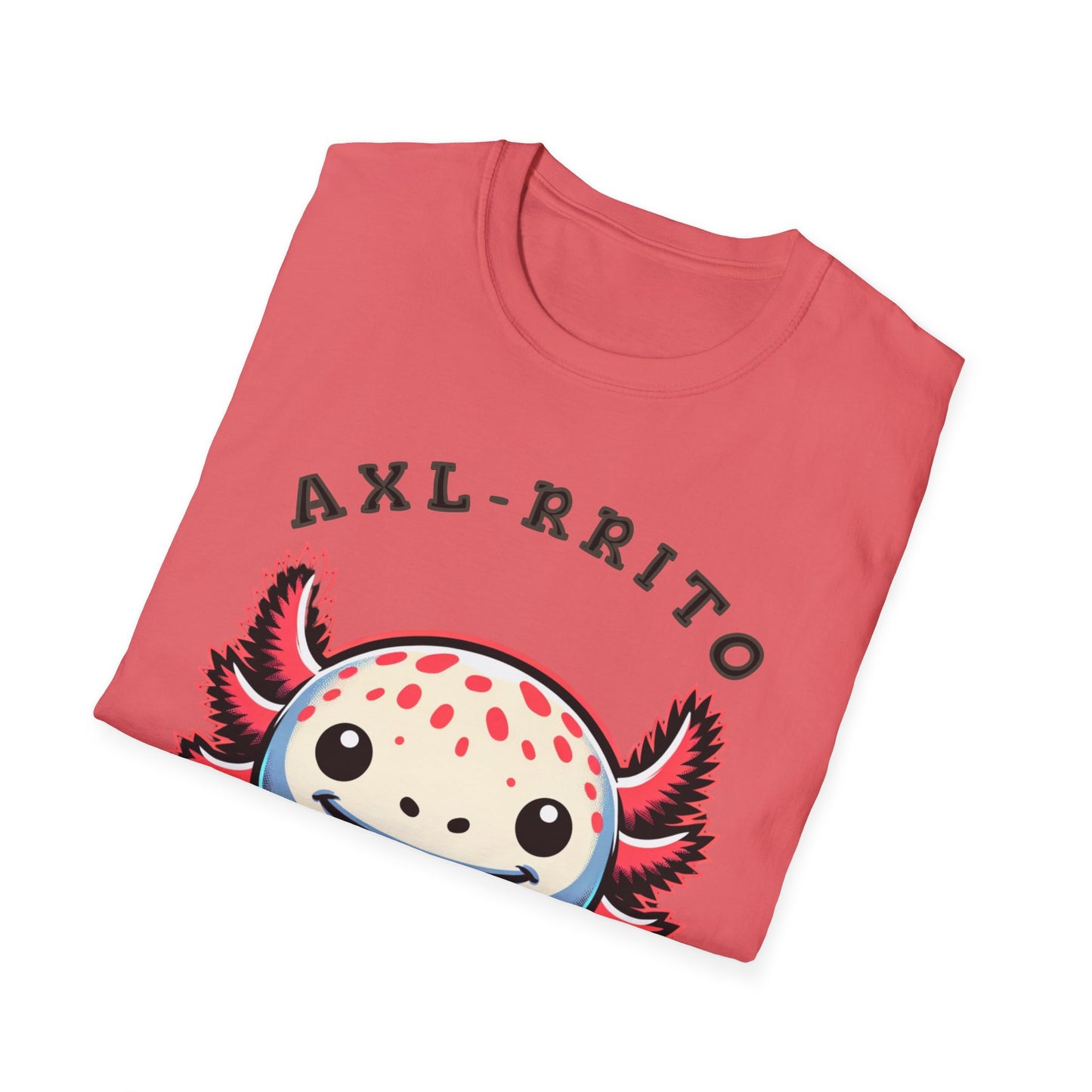 Axl-Rrito Unisex Softstyle T-Shirt - Cute Foodie Design