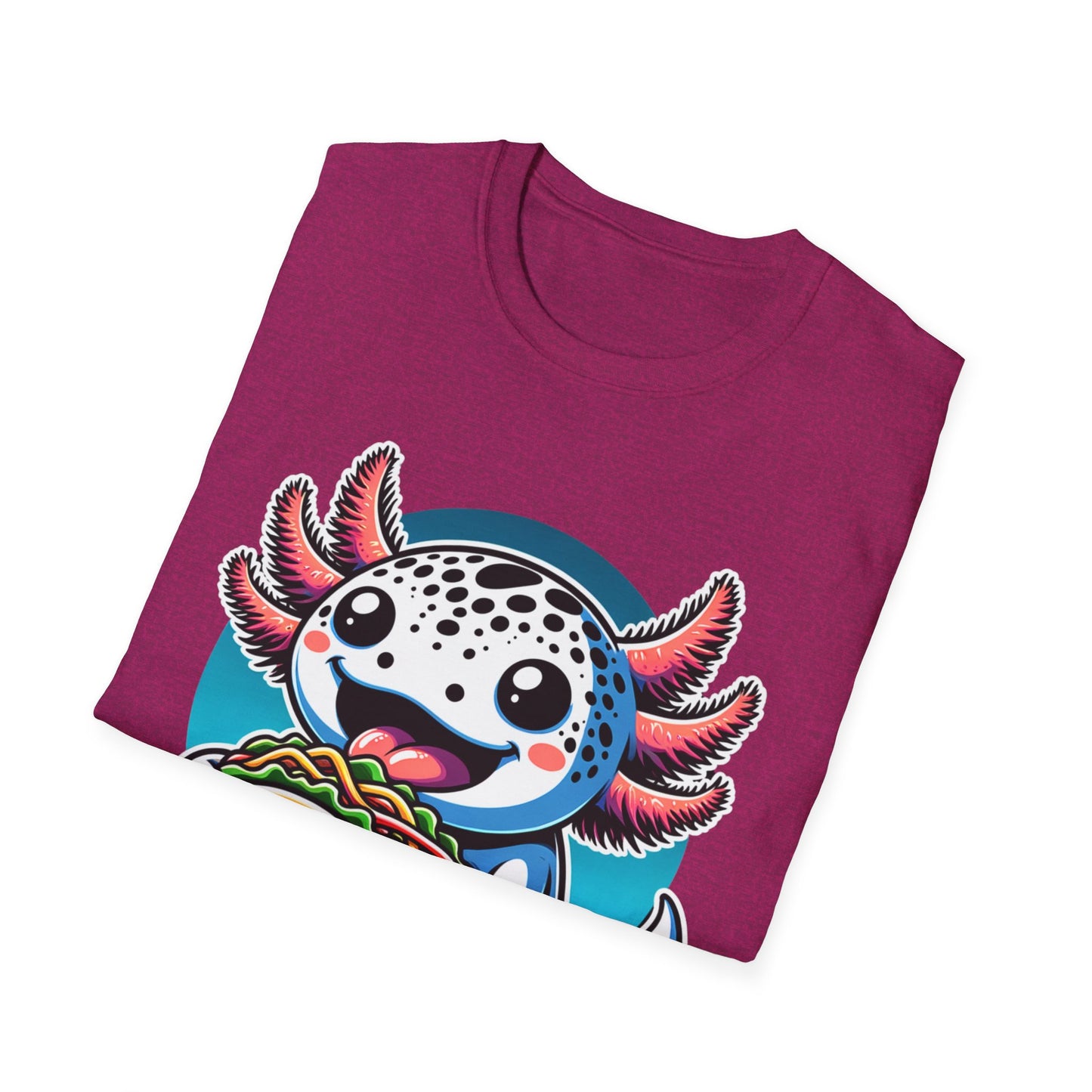 Axolotl Taco Unisex Softstyle T-Shirt