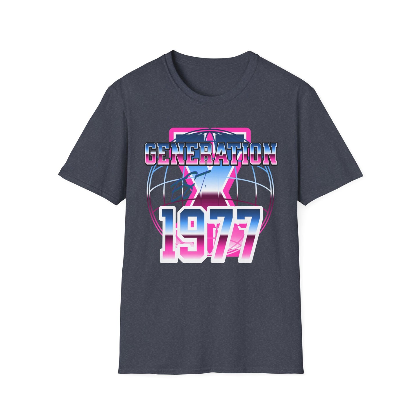 Retro Generation X 1977 T-Shirt | Vintage Graphic Tee, 80s Nostalgia Shirt, Gifts for Gen X, Casual Wear, Unisex Apparel