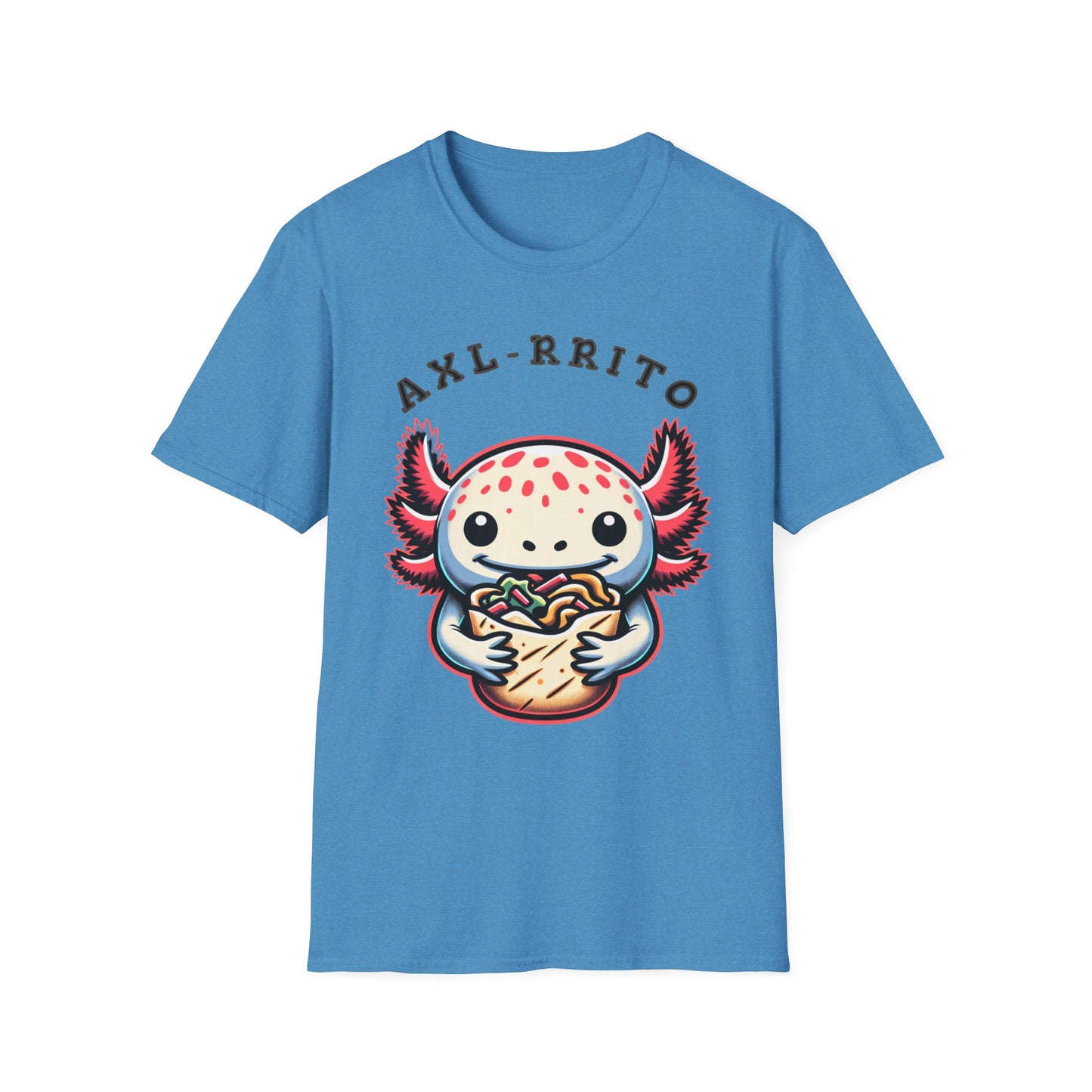 Axl-Rrito Unisex Softstyle T-Shirt - Cute Foodie Design