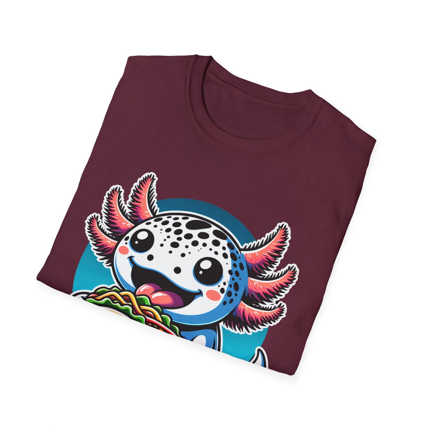 Axolotl Taco Unisex Softstyle T-Shirt