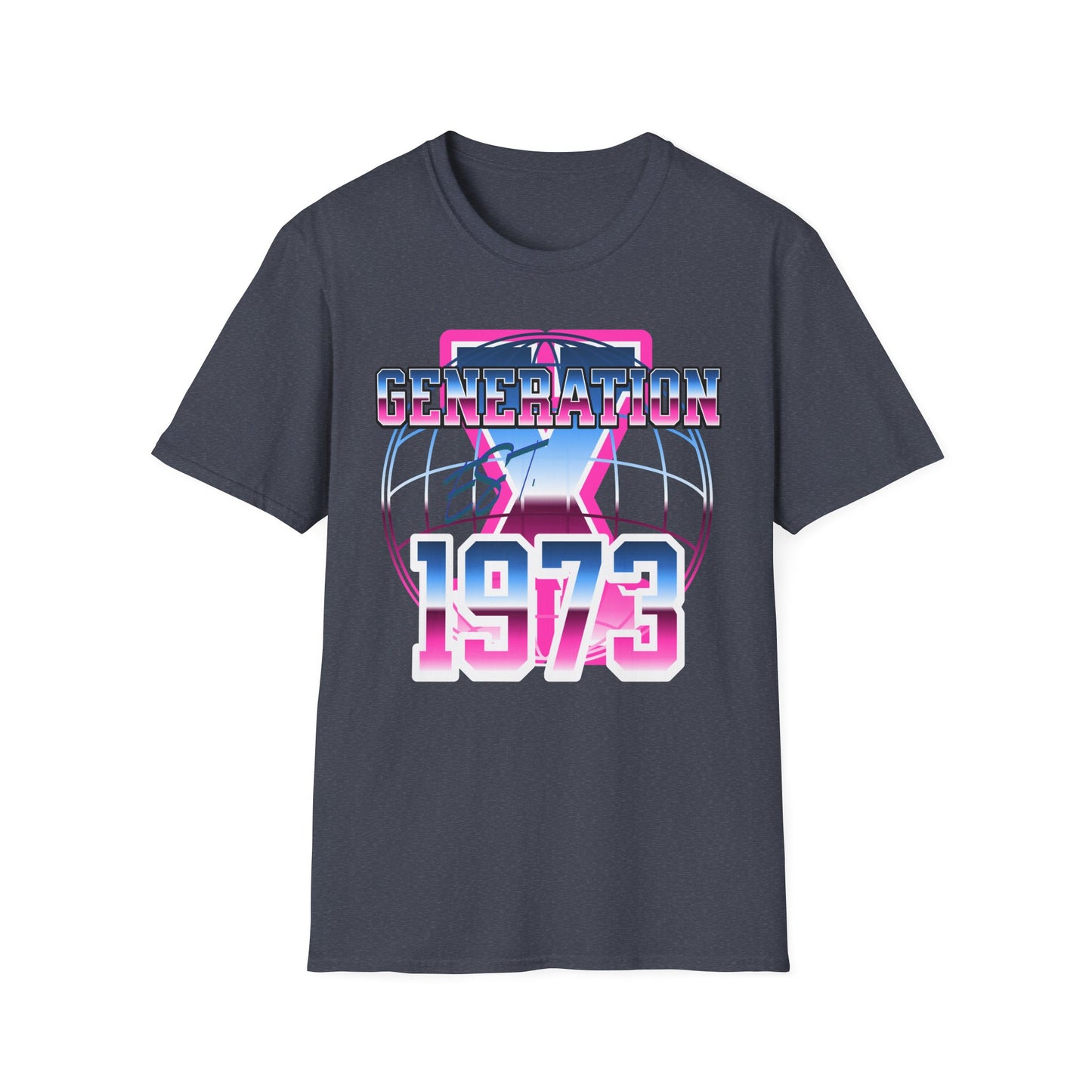 1973 Retro Generation T-Shirt, Vintage Style Tee, Unisex Casual Wear, Gift for Gen ZX Nostalgic Fashion, Birthday Gift