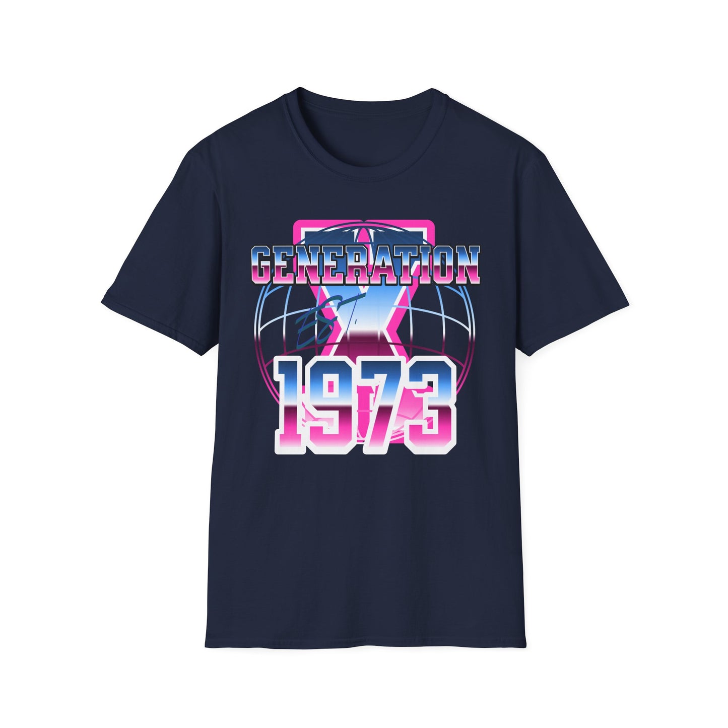 1973 Retro Generation T-Shirt, Vintage Style Tee, Unisex Casual Wear, Gift for Gen ZX Nostalgic Fashion, Birthday Gift