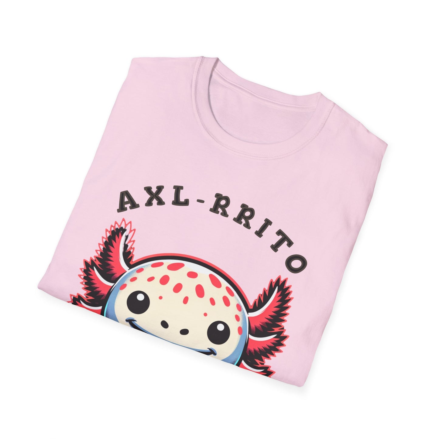 Axl-Rrito Unisex Softstyle T-Shirt - Cute Foodie Design