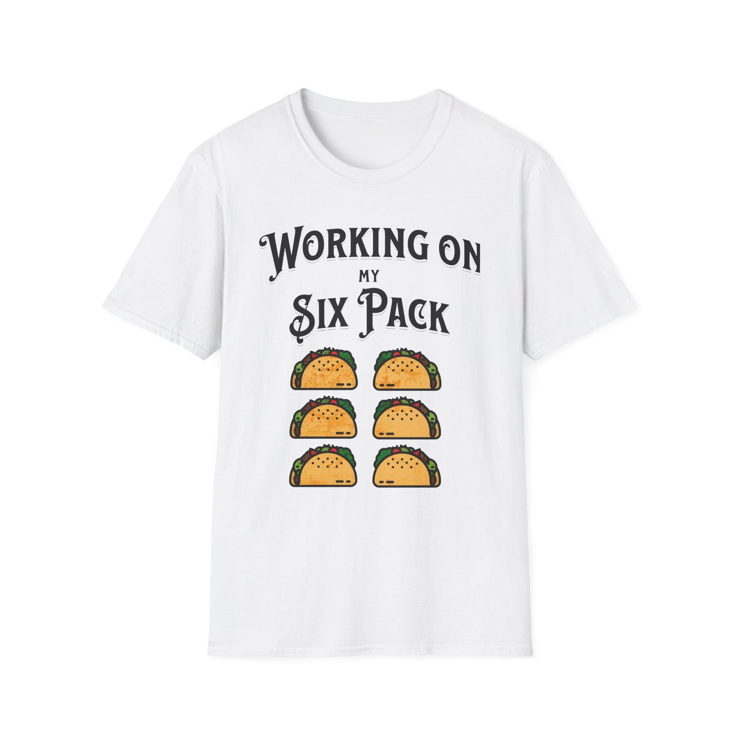 Taco Six Pack Unisex Softstyle T-Shirt