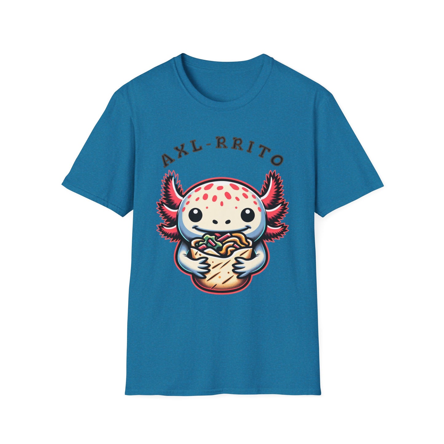 Axl-Rrito Unisex Softstyle T-Shirt - Cute Foodie Design