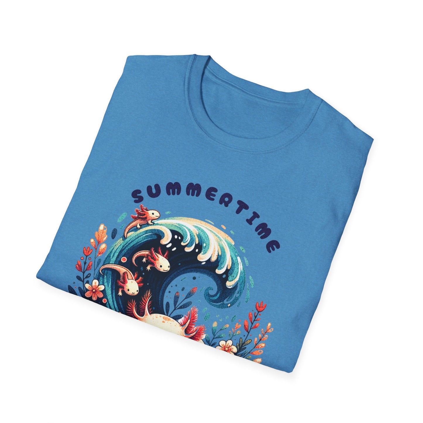Summertime Vibes Unisex Softstyle T-Shirt - Casual Summer Tee