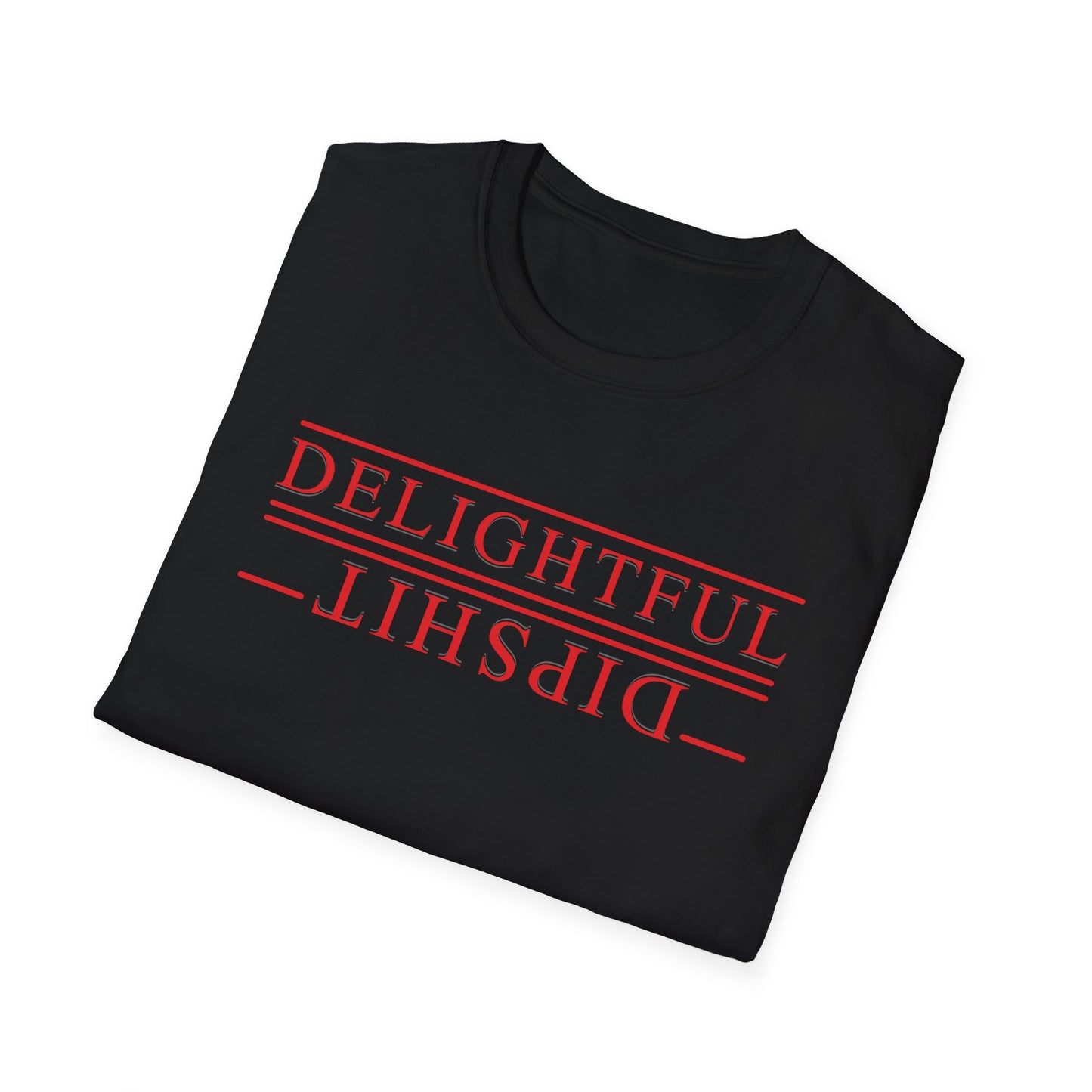 Delightful Dipshit - IYKYK Unisex Softstyle T-Shirt