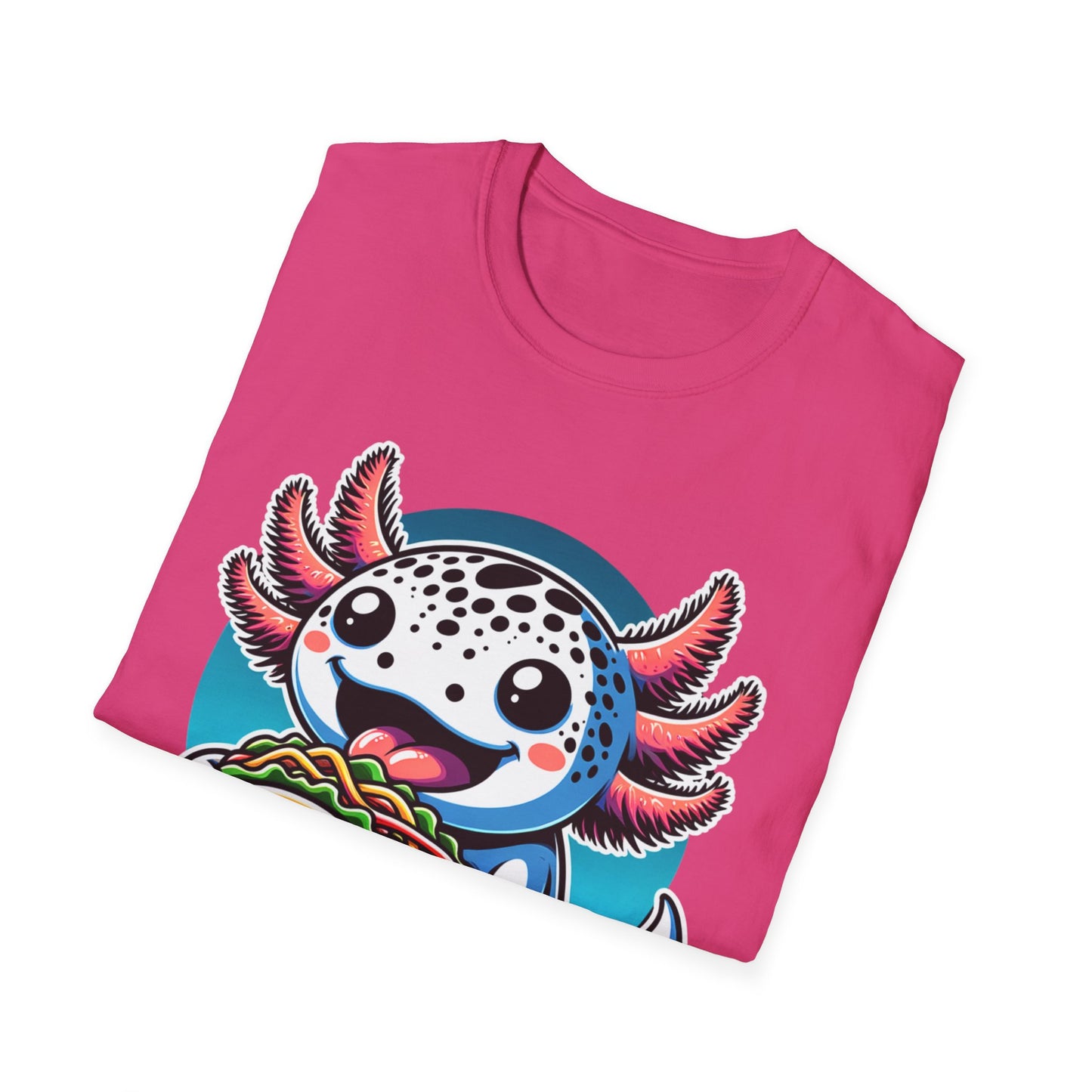 Axolotl Taco Unisex Softstyle T-Shirt