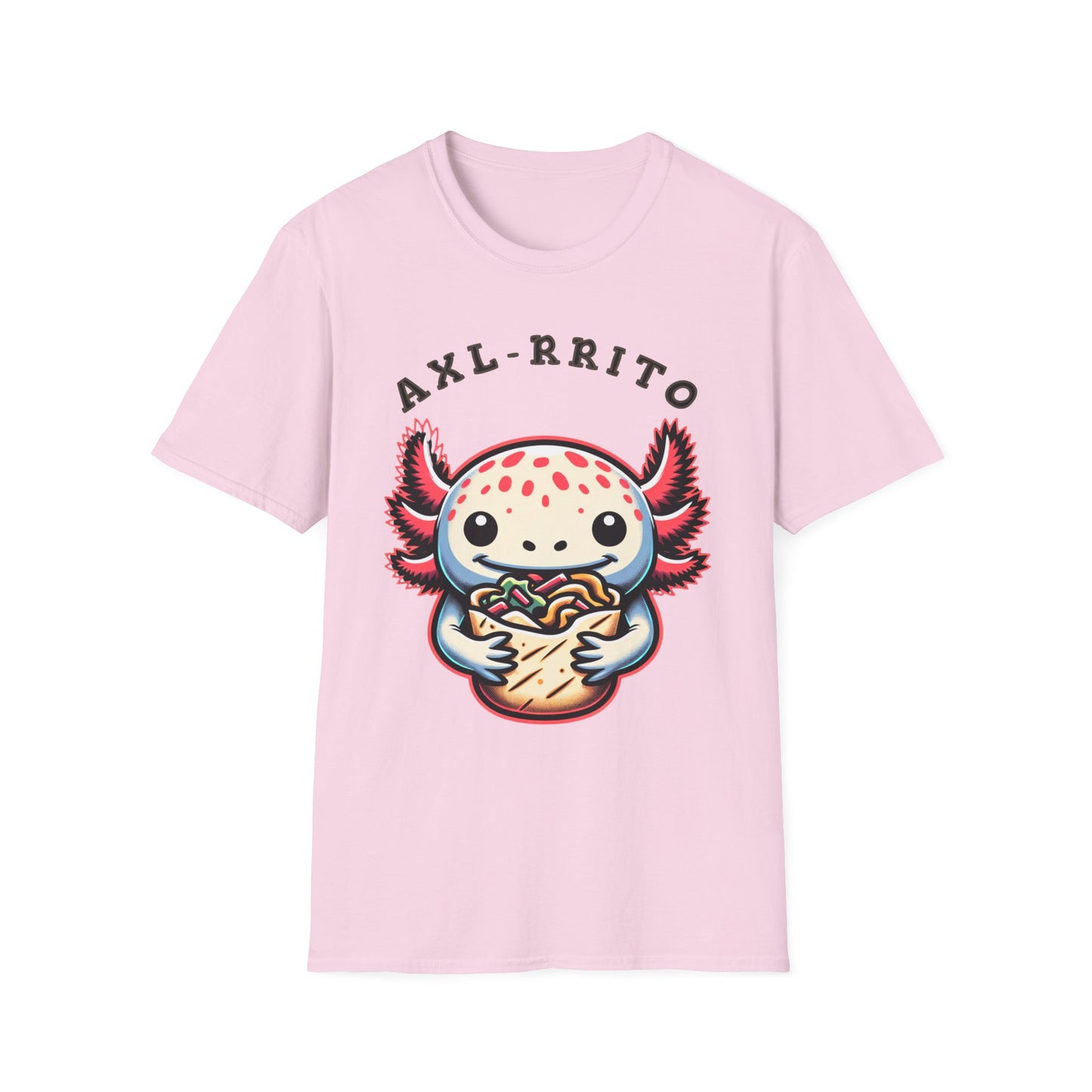 Axl-Rrito Unisex Softstyle T-Shirt - Cute Foodie Design