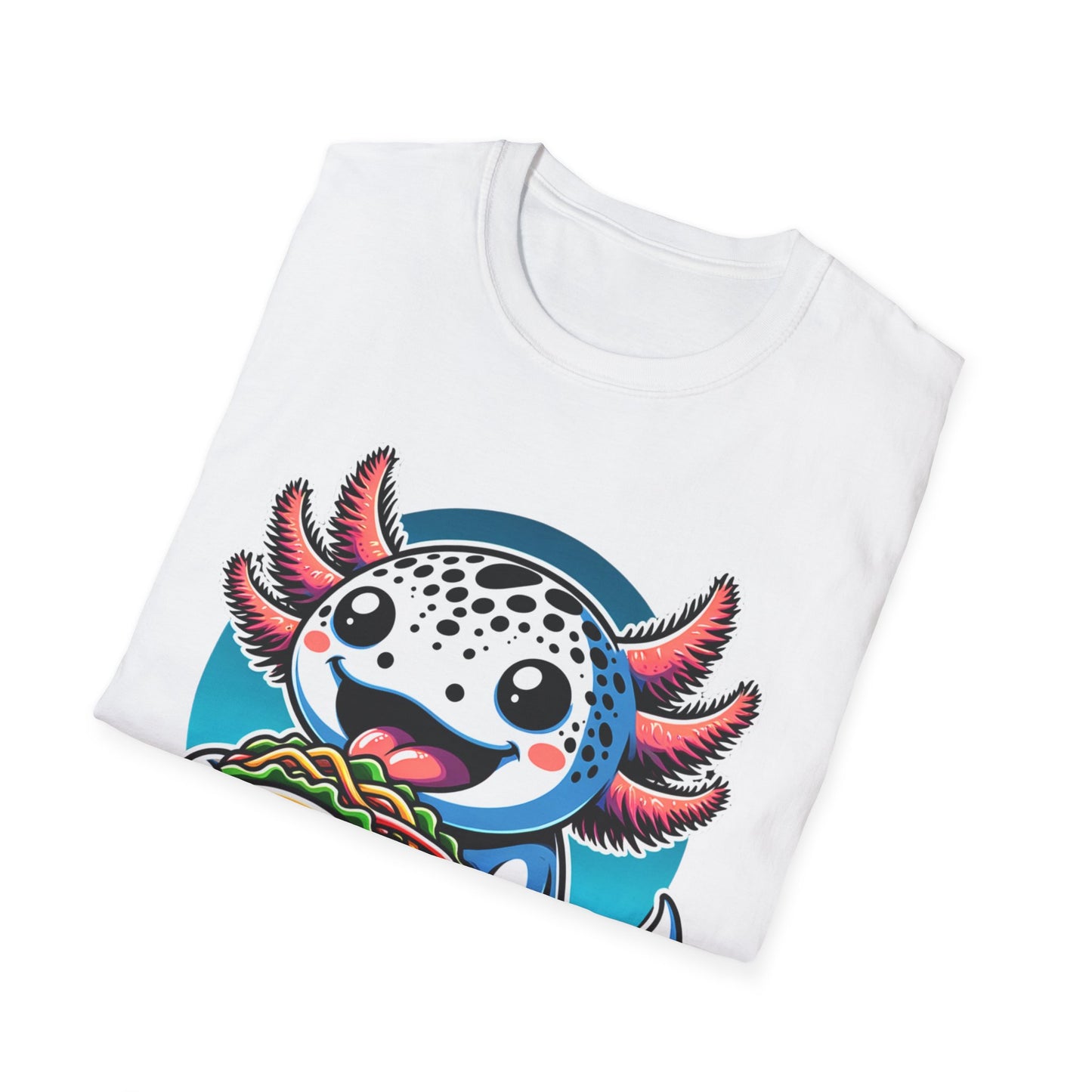 Axolotl Taco Unisex Softstyle T-Shirt