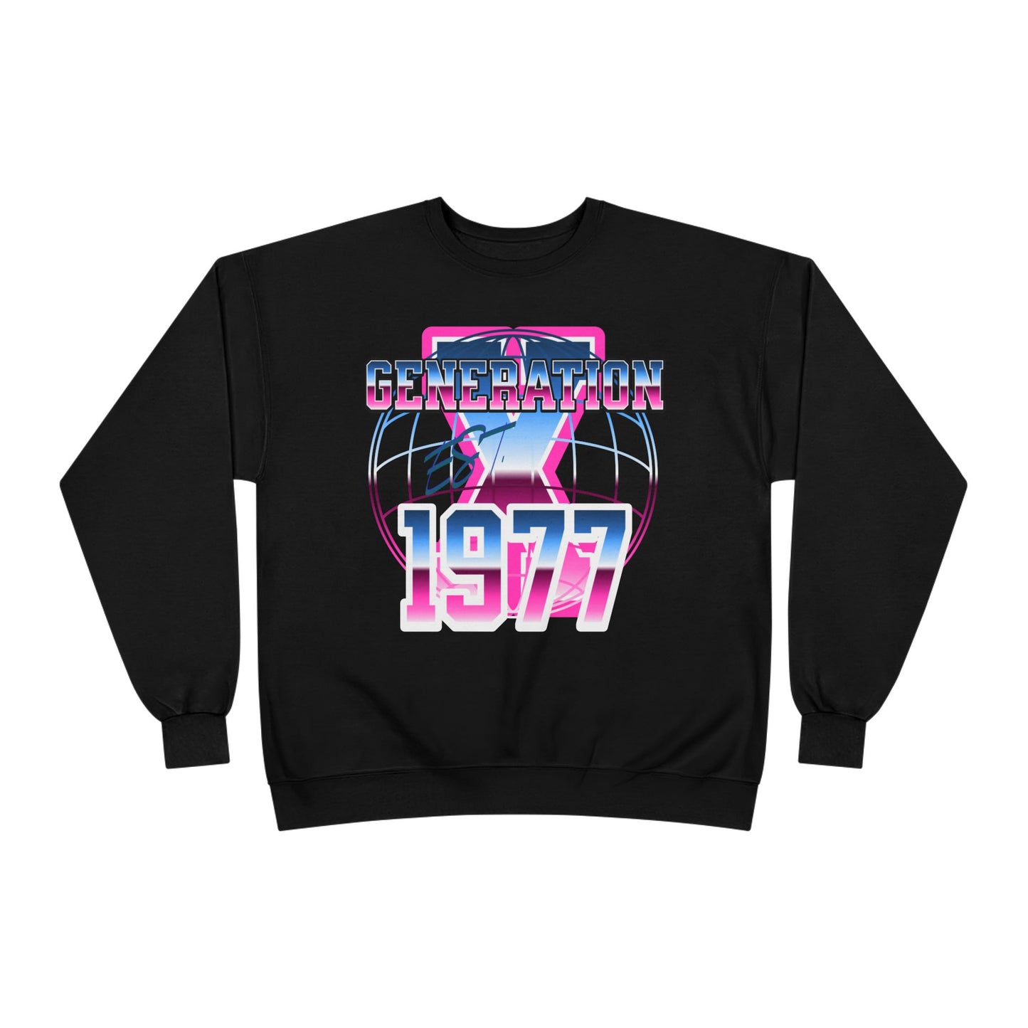 Retro Generation 1977 Sweatshirt - Vintage Style, Cozy Gift for 70s Lovers, Unisex Crewneck, Eco-Friendly Fashion