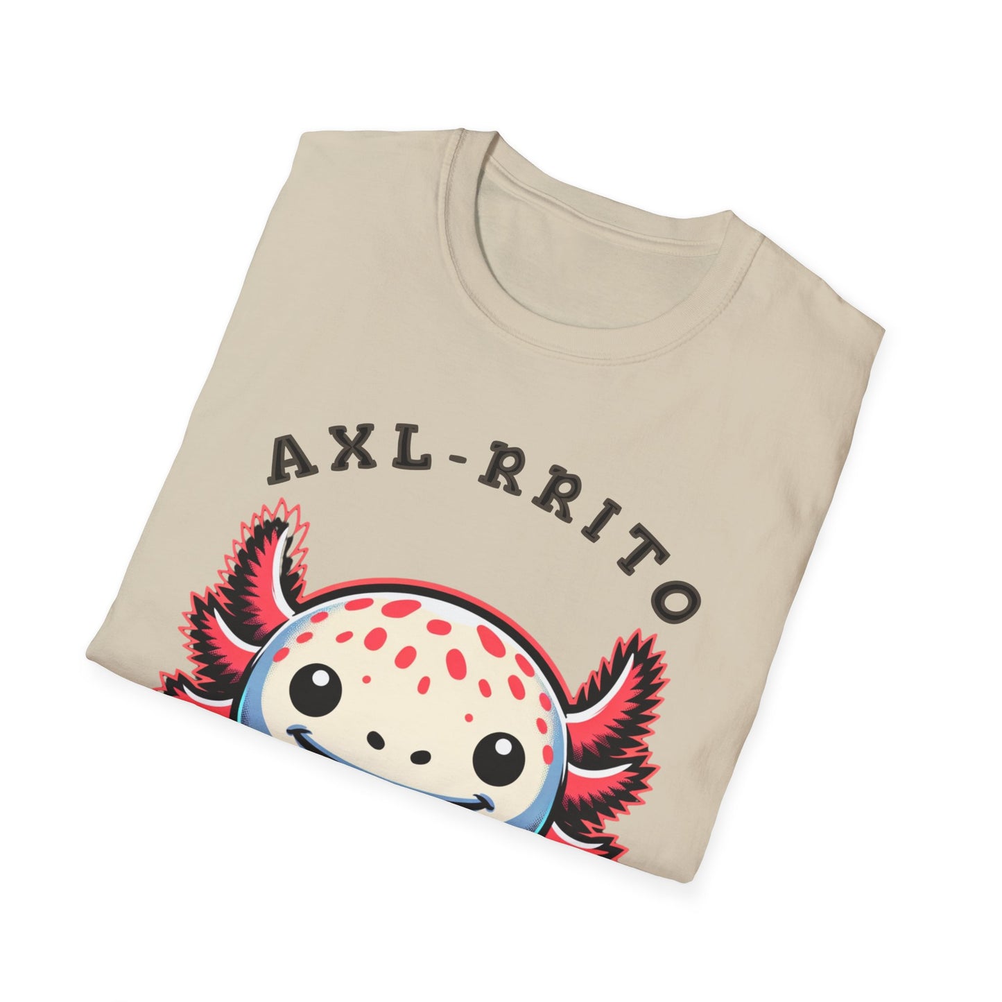 Axl-Rrito Unisex Softstyle T-Shirt - Cute Foodie Design