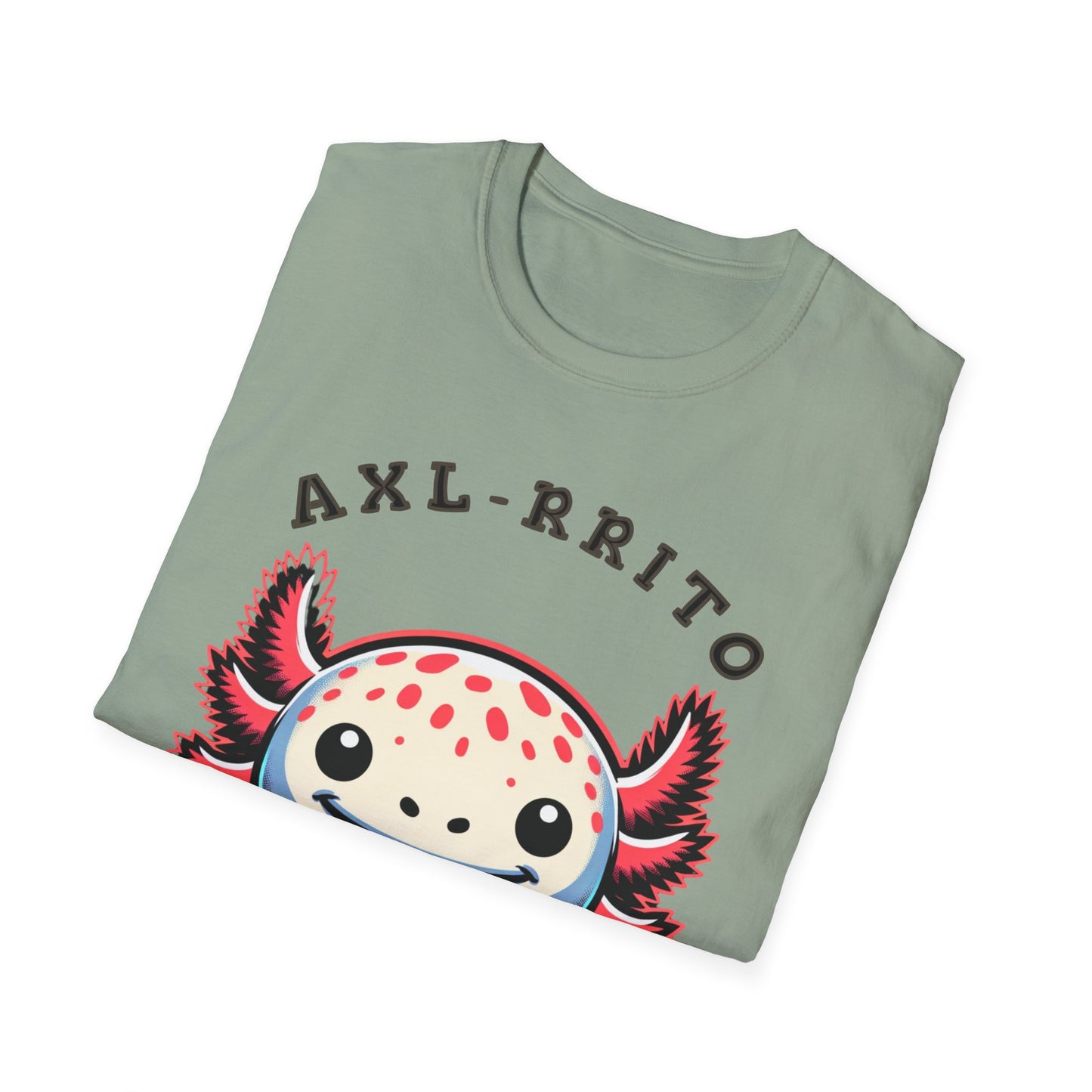 Axl-Rrito Unisex Softstyle T-Shirt - Cute Foodie Design