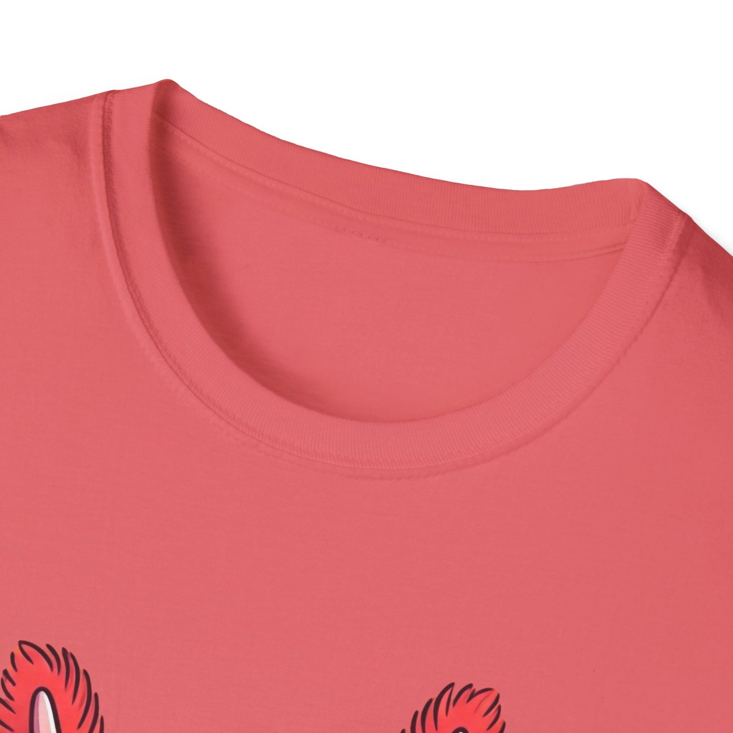 Axolotl Pizza Unisex Softstyle T-Shirt