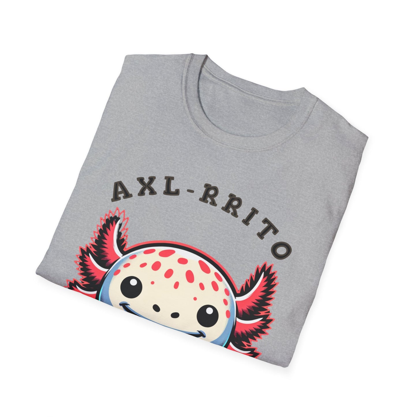 Axl-Rrito Unisex Softstyle T-Shirt - Cute Foodie Design