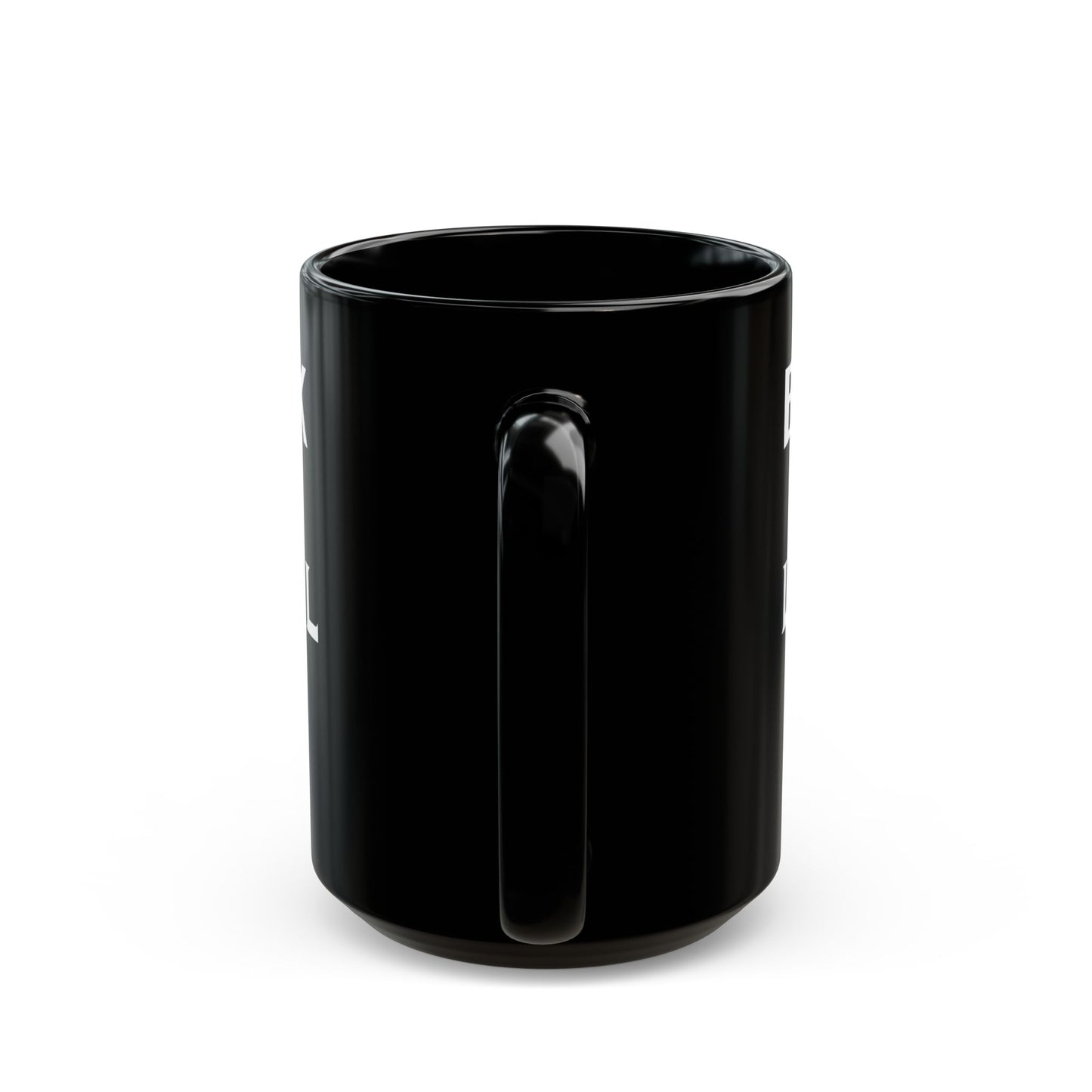 Black Mug: "Black Like My Soul" - Coffee Lover's Gift, Dark Aesthetic, Gothic Home Decor, Unique Drinkware, Halloween, Birthday