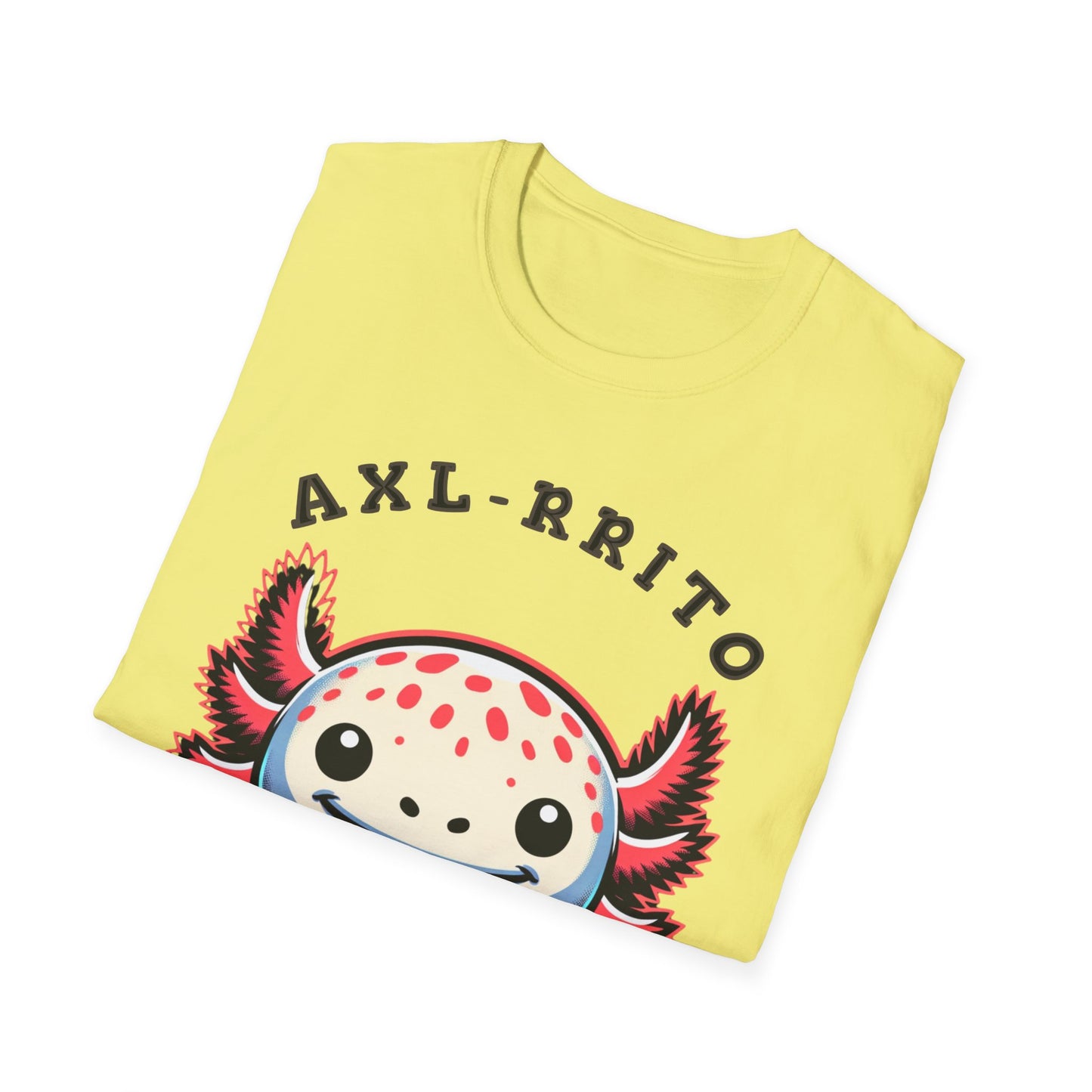 Axl-Rrito Unisex Softstyle T-Shirt - Cute Foodie Design