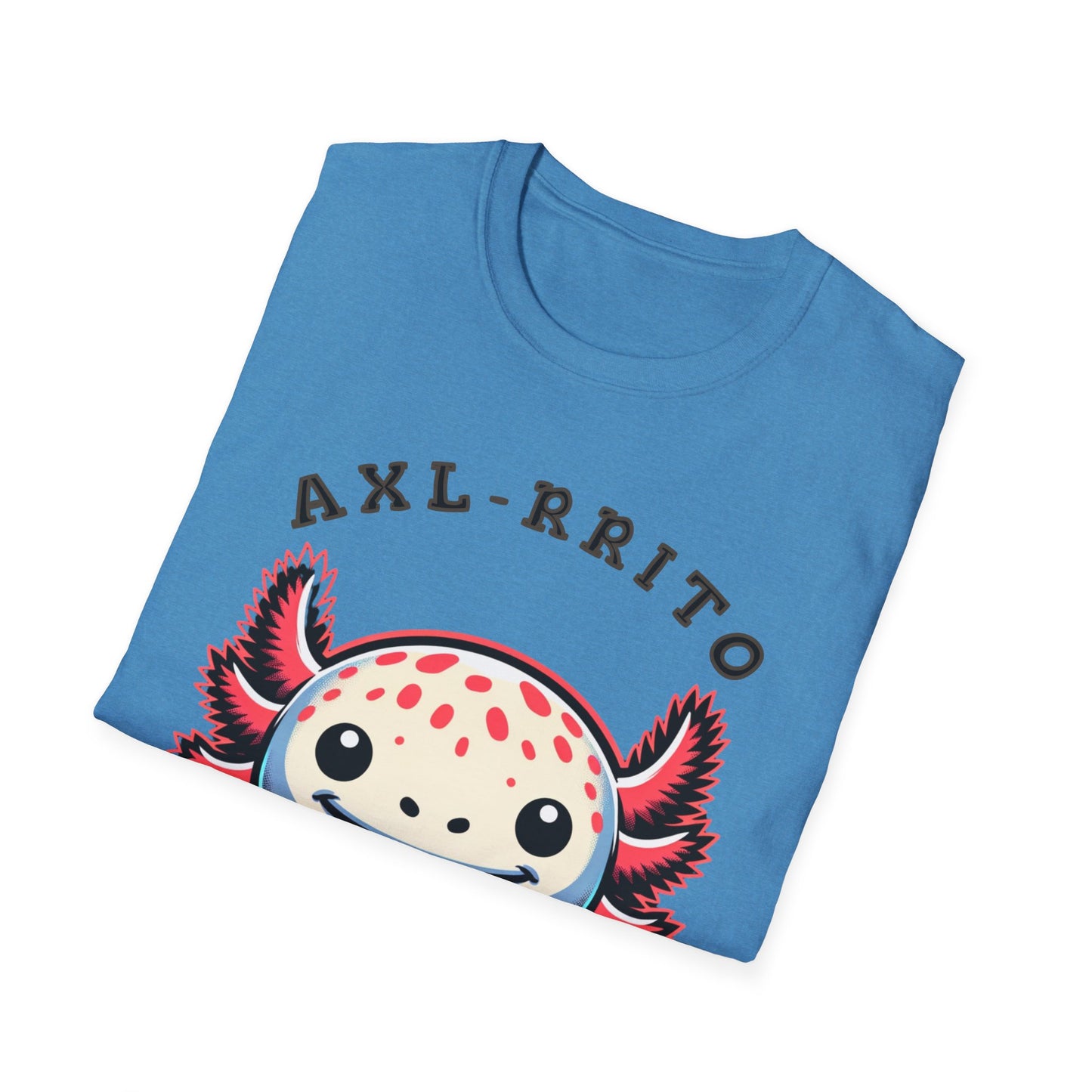 Axl-Rrito Unisex Softstyle T-Shirt - Cute Foodie Design