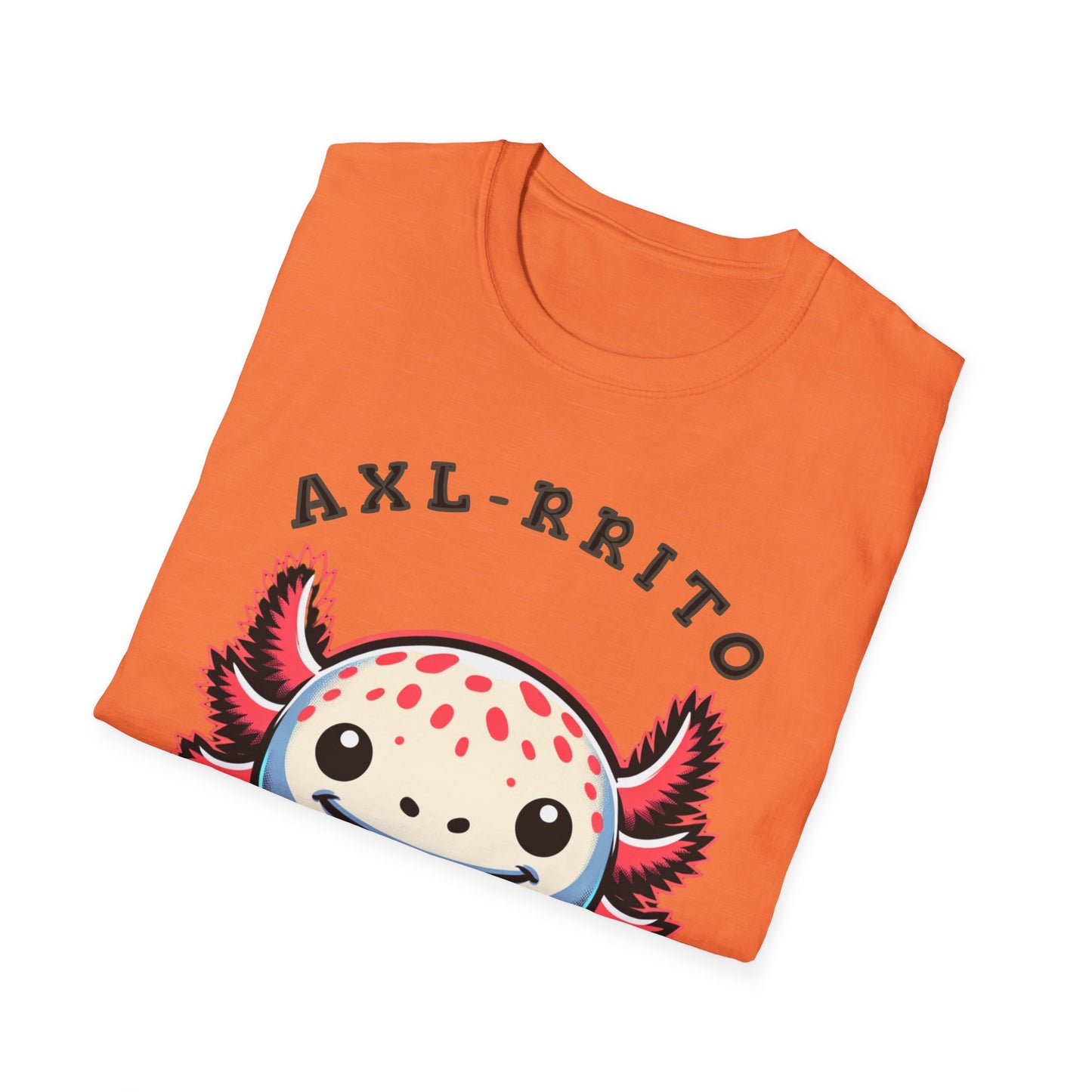 Axl-Rrito Unisex Softstyle T-Shirt - Cute Foodie Design