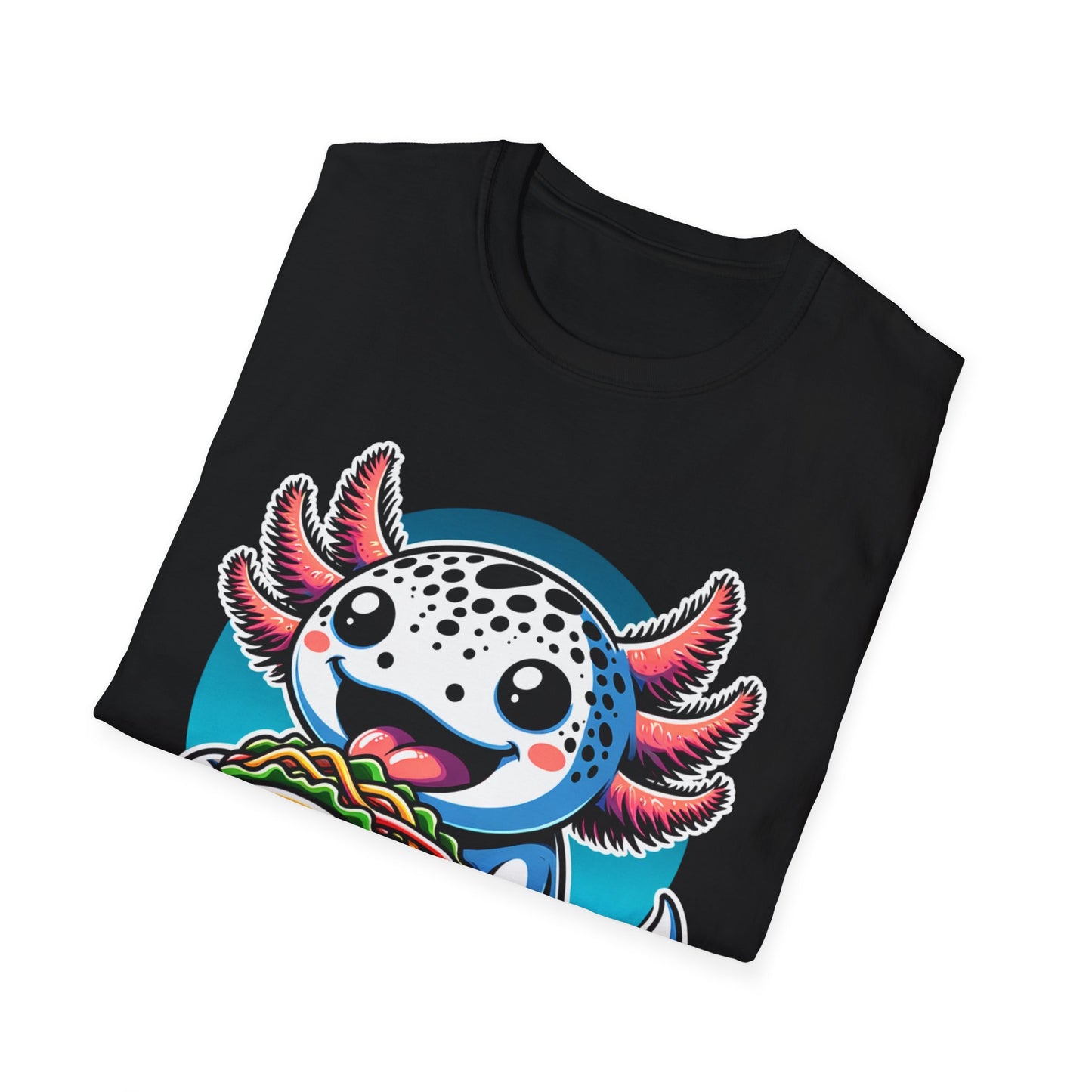 Axolotl Taco Unisex Softstyle T-Shirt