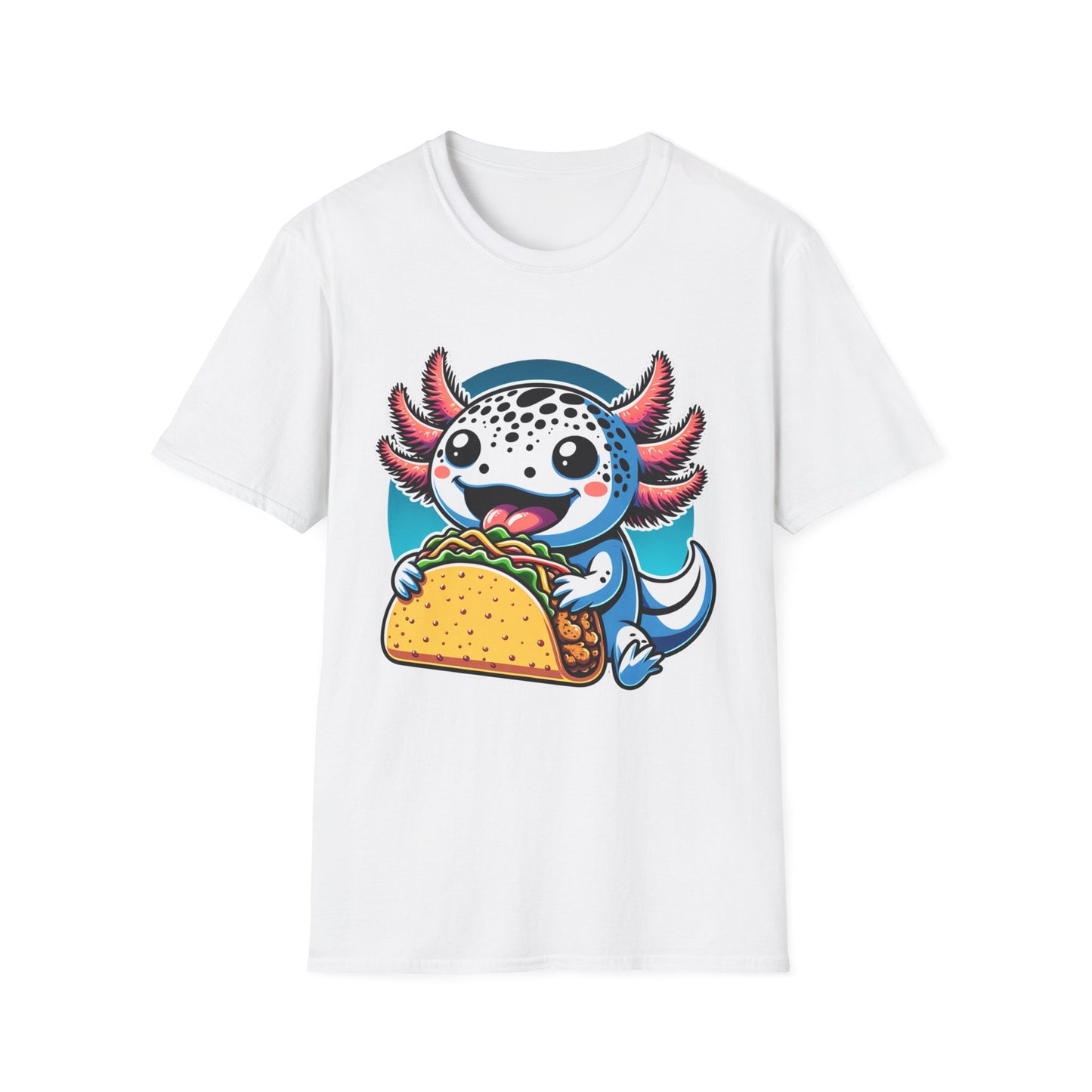 Axolotl Taco Unisex Softstyle T-Shirt
