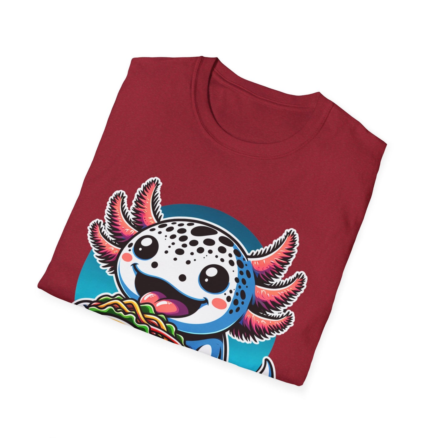 Axolotl Taco Unisex Softstyle T-Shirt