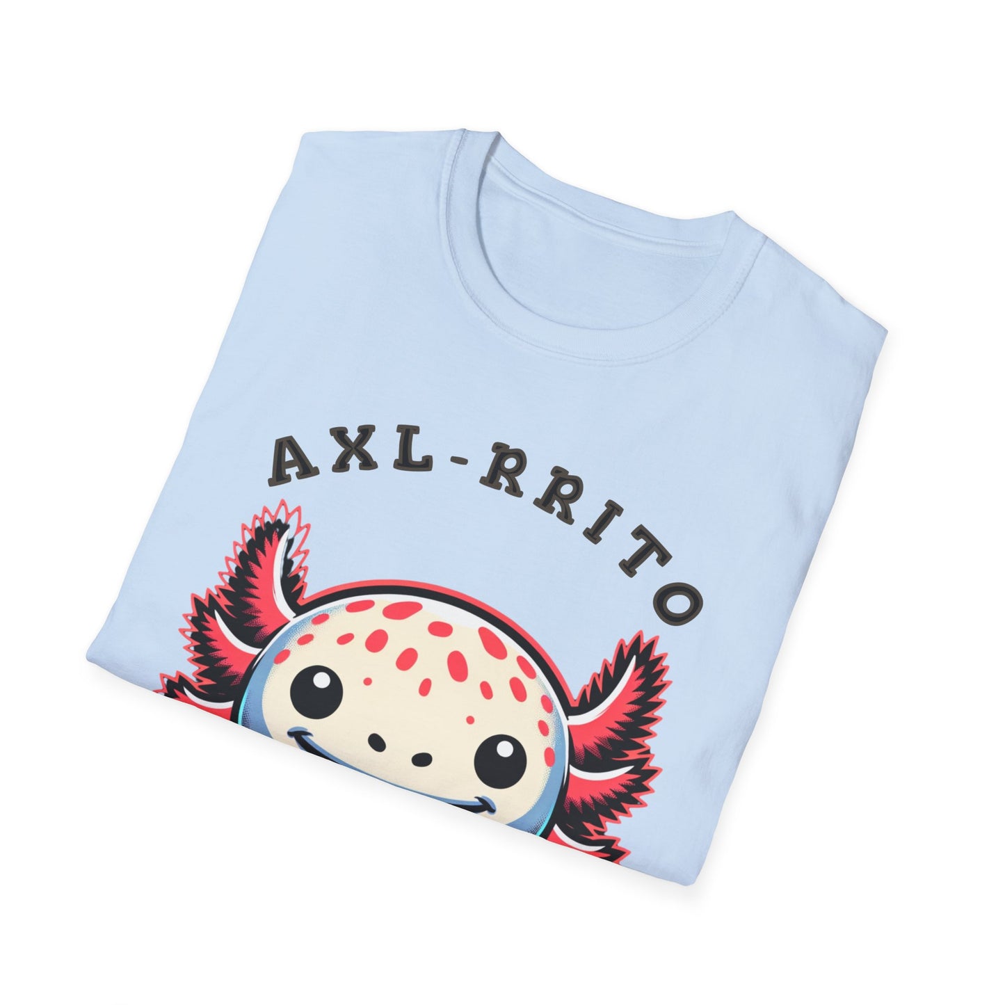 Axl-Rrito Unisex Softstyle T-Shirt - Cute Foodie Design