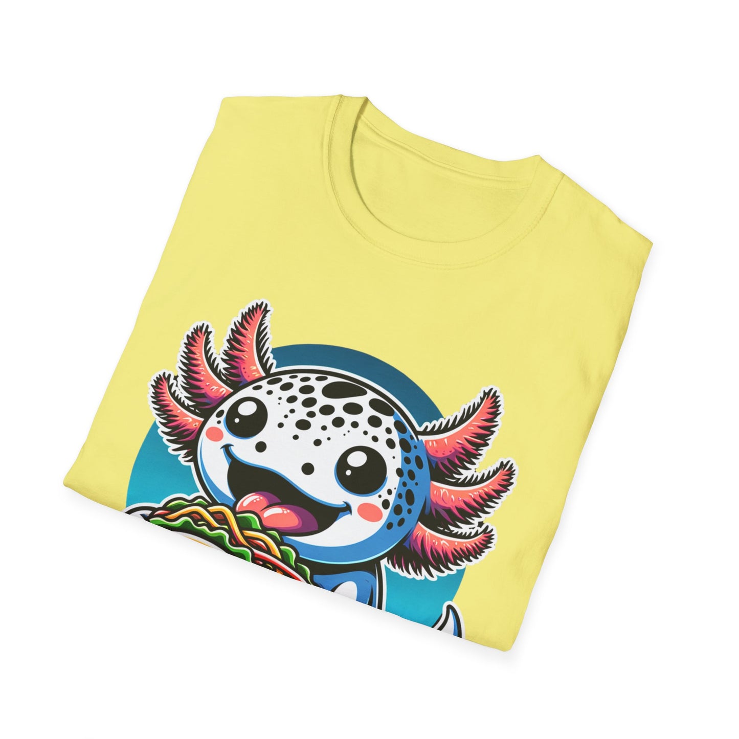 Axolotl Taco Unisex Softstyle T-Shirt