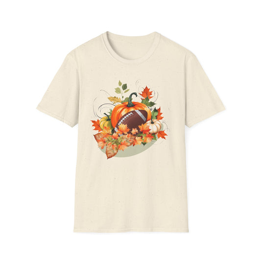 Thanksgiving Football Pumpkin Harvest T-Shirt