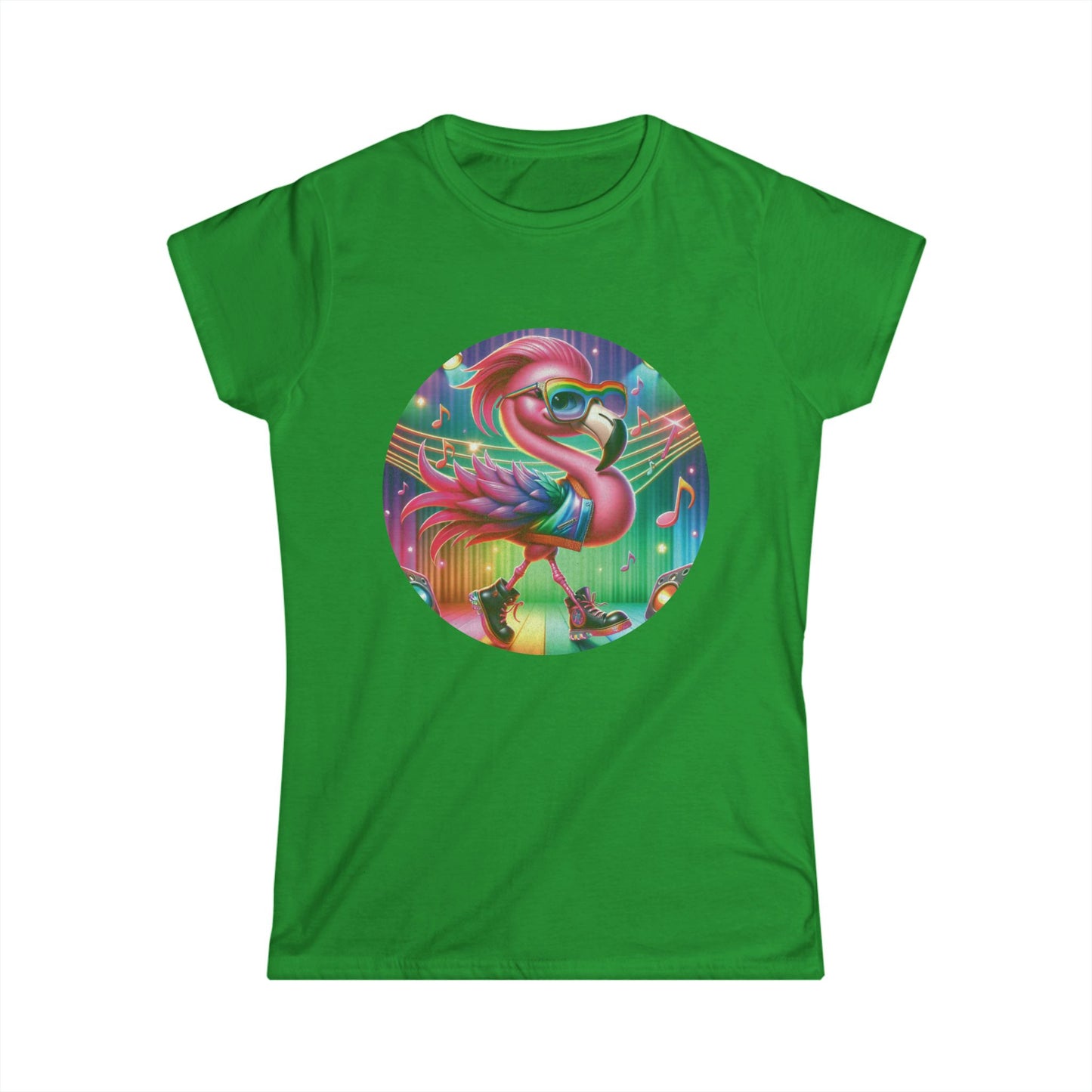 Women's Flamingo Softstyle Tee