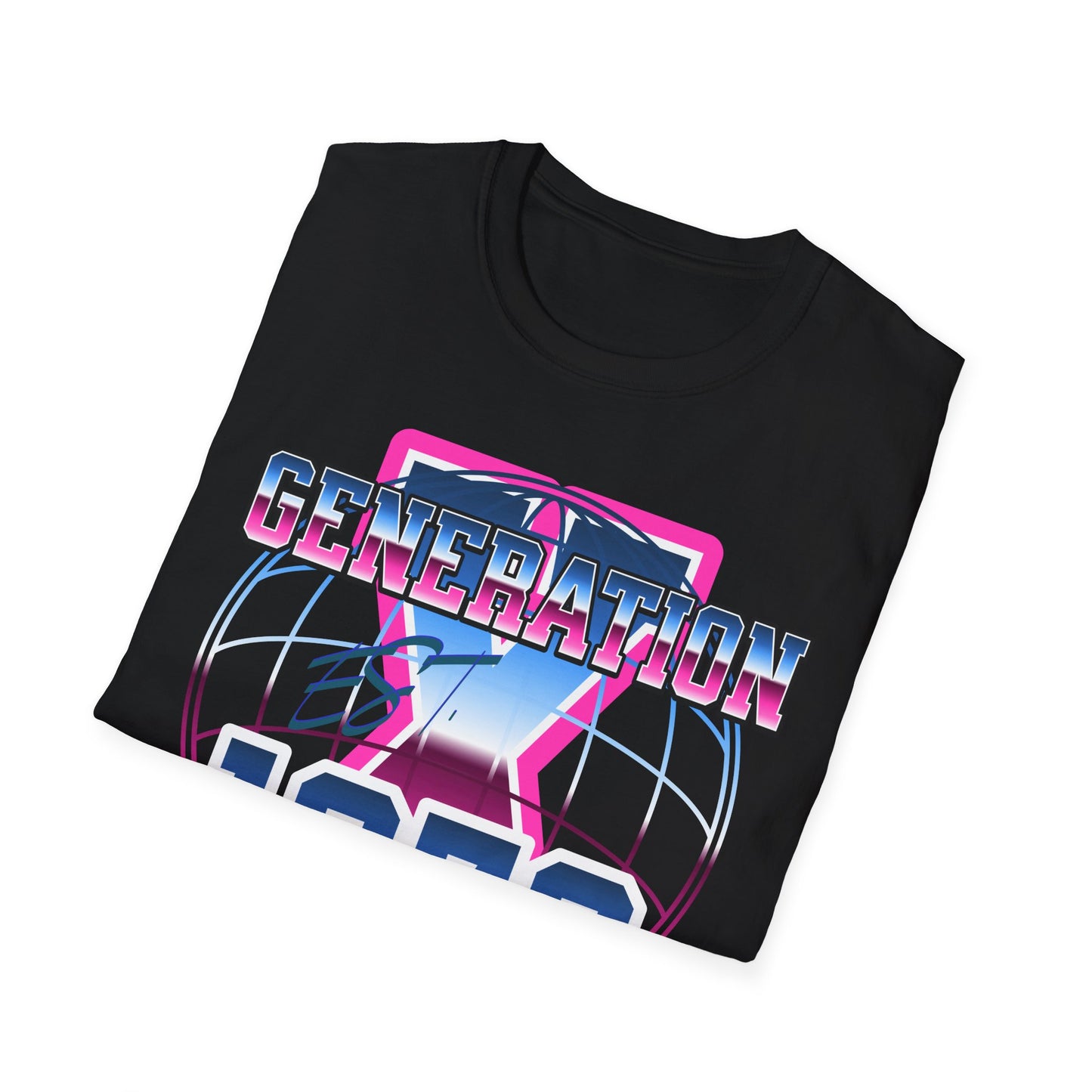 Retro Generation X 1978 Unisex Softstyle T-Shirt, Vintage Graphic Tee, 80s Nostalgia Shirt, Gift for Gen X, Birthday Celebration Outfit