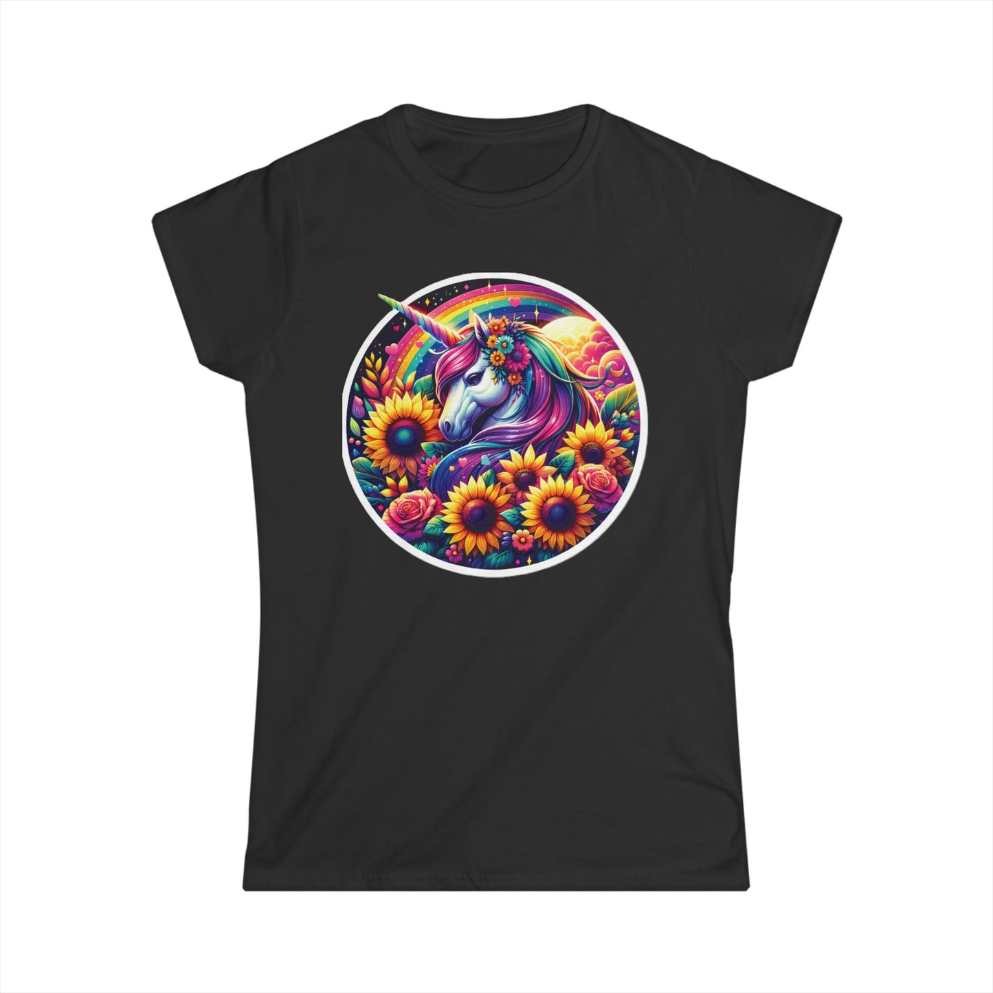 Magical Unicorn Women's Tee, Cute Tee, Unicorn Shirt, Gift for Her