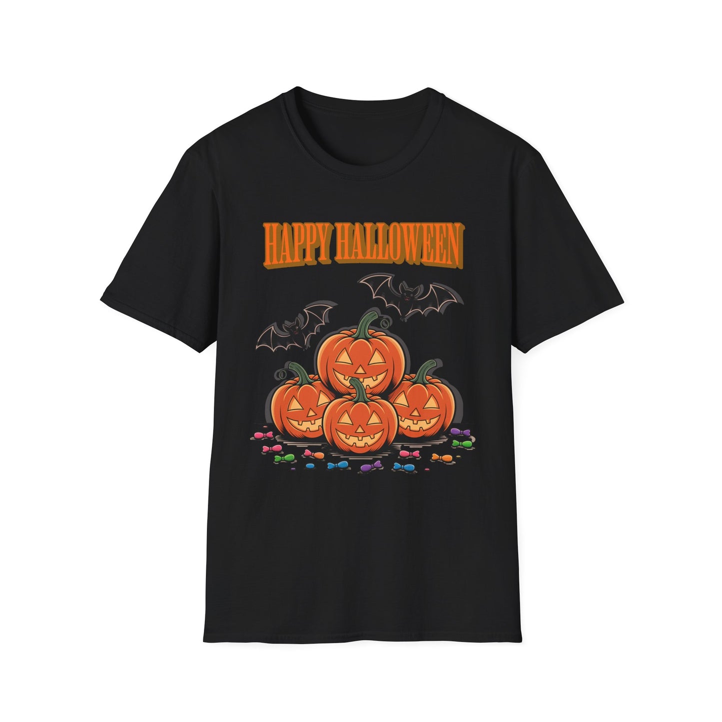 Halloween Graphic T-Shirt, Unisex Costume Top, Spooky Party Apparel, October Fest Shirt, Trick or Treat Tee, Boo-tiful Halloween Wear