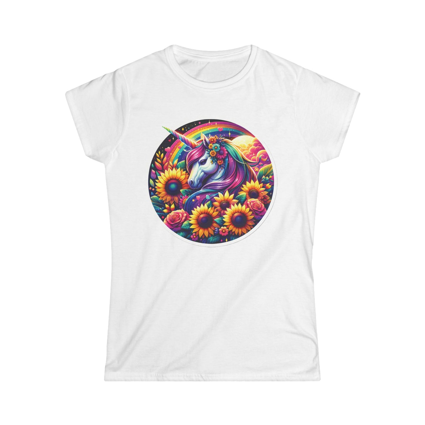 Magical Unicorn Women's Tee, Cute Tee, Unicorn Shirt, Gift for Her
