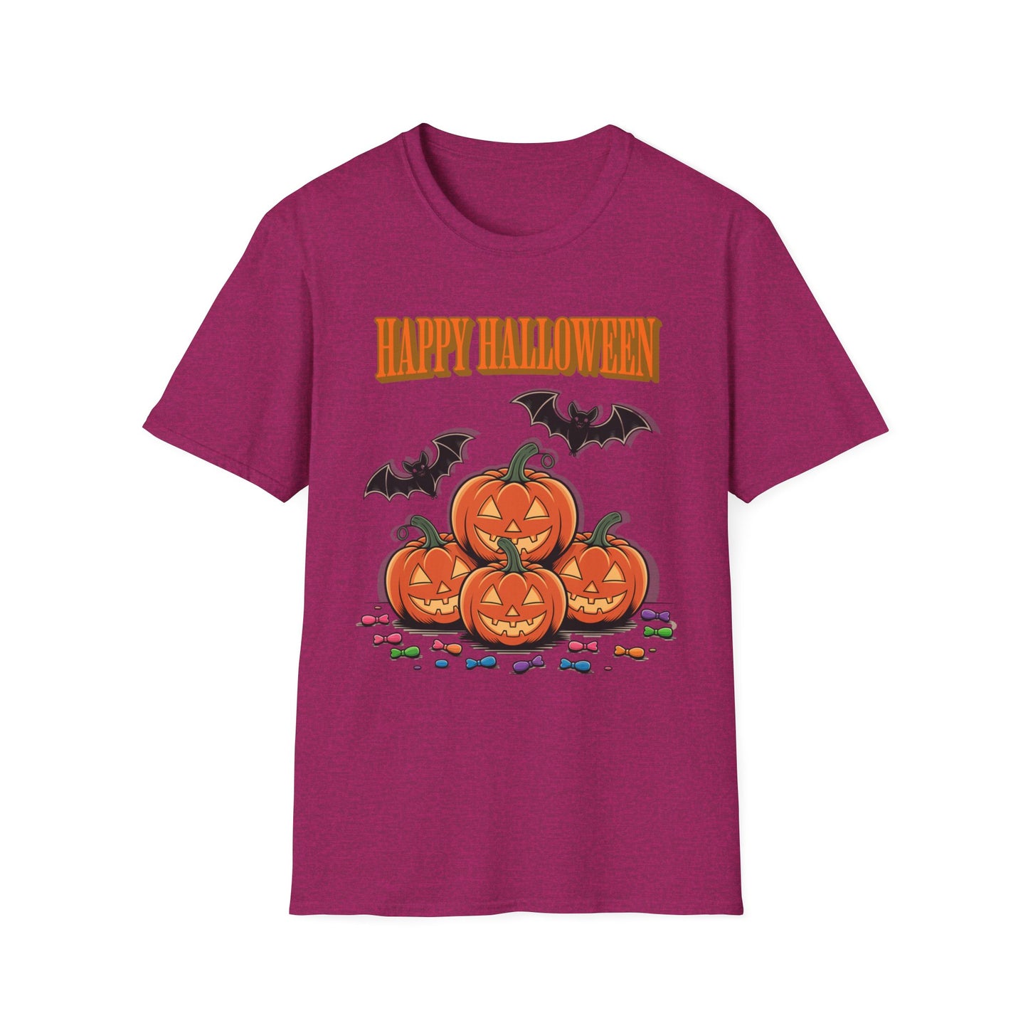 Halloween Graphic T-Shirt, Unisex Costume Top, Spooky Party Apparel, October Fest Shirt, Trick or Treat Tee, Boo-tiful Halloween Wear