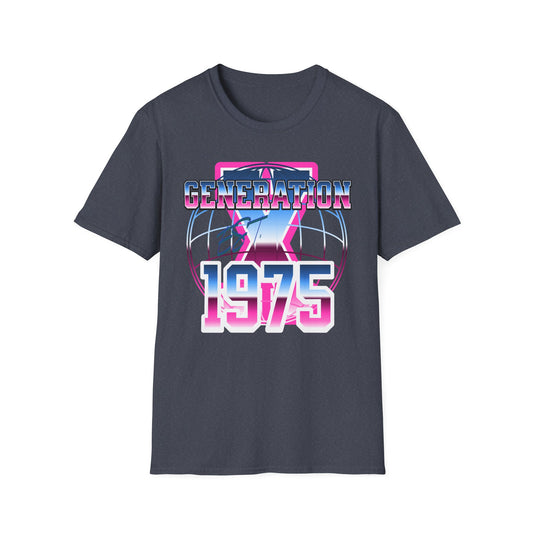 Retro Generation 1975 Unisex Tee - Vintage Style Shirt, Perfect Gift for 1970s Nostalgia, Trendy Casual Wear, Birthday Celebration, [...]