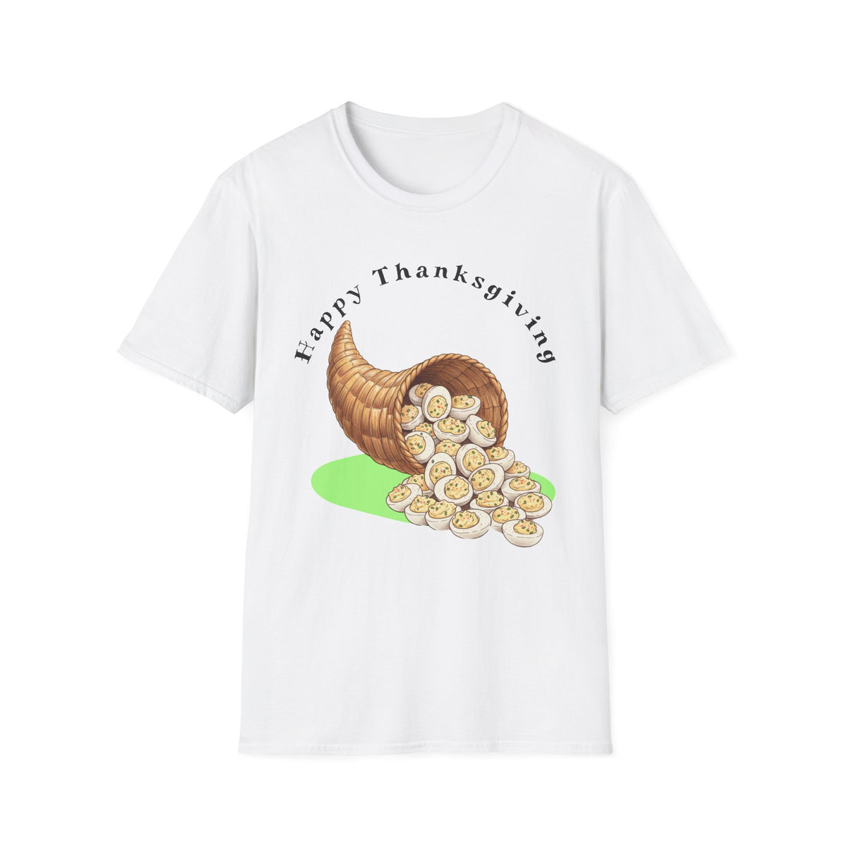 Happy Thanksgiving Cornucopia T-Shirt