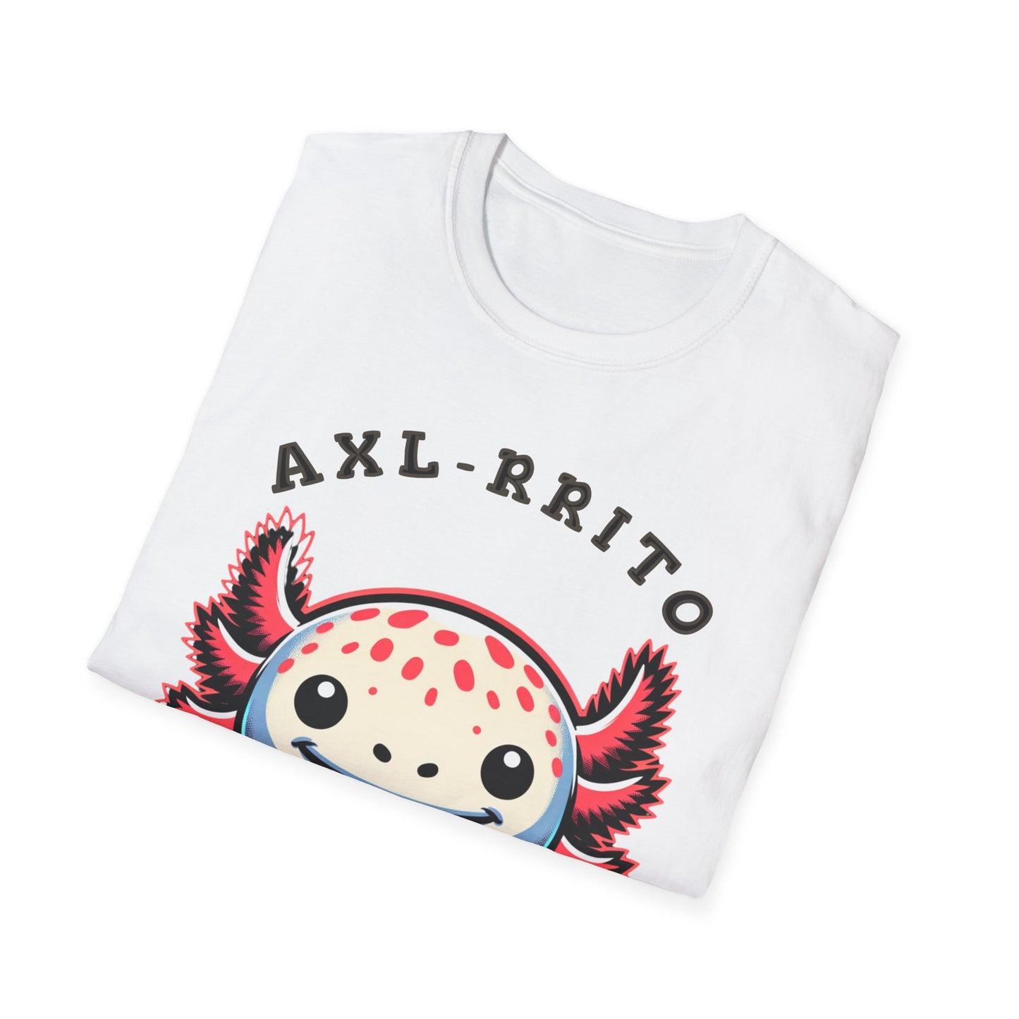 Axl-Rrito Unisex Softstyle T-Shirt - Cute Foodie Design