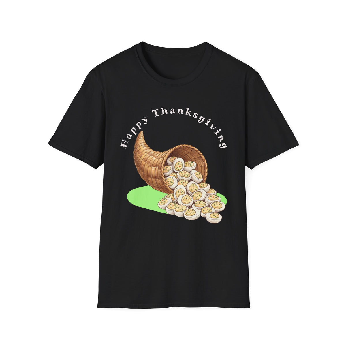 Happy Thanksgiving Cornucopia T-Shirt