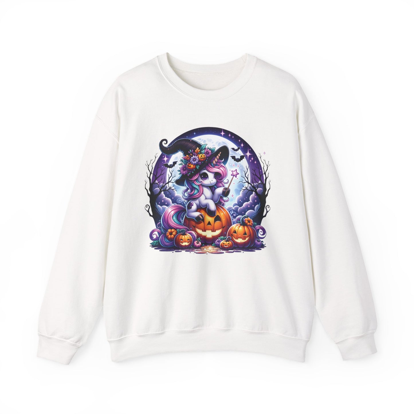 Magical Unicorn Halloween Sweatshirt | Cozy Fall Attire, Perfect for Halloween Parties, Gifts for Halloween Lovers, Cute Crewneck