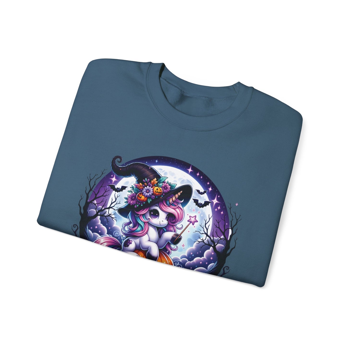 Magical Unicorn Halloween Sweatshirt | Cozy Fall Attire, Perfect for Halloween Parties, Gifts for Halloween Lovers, Cute Crewneck