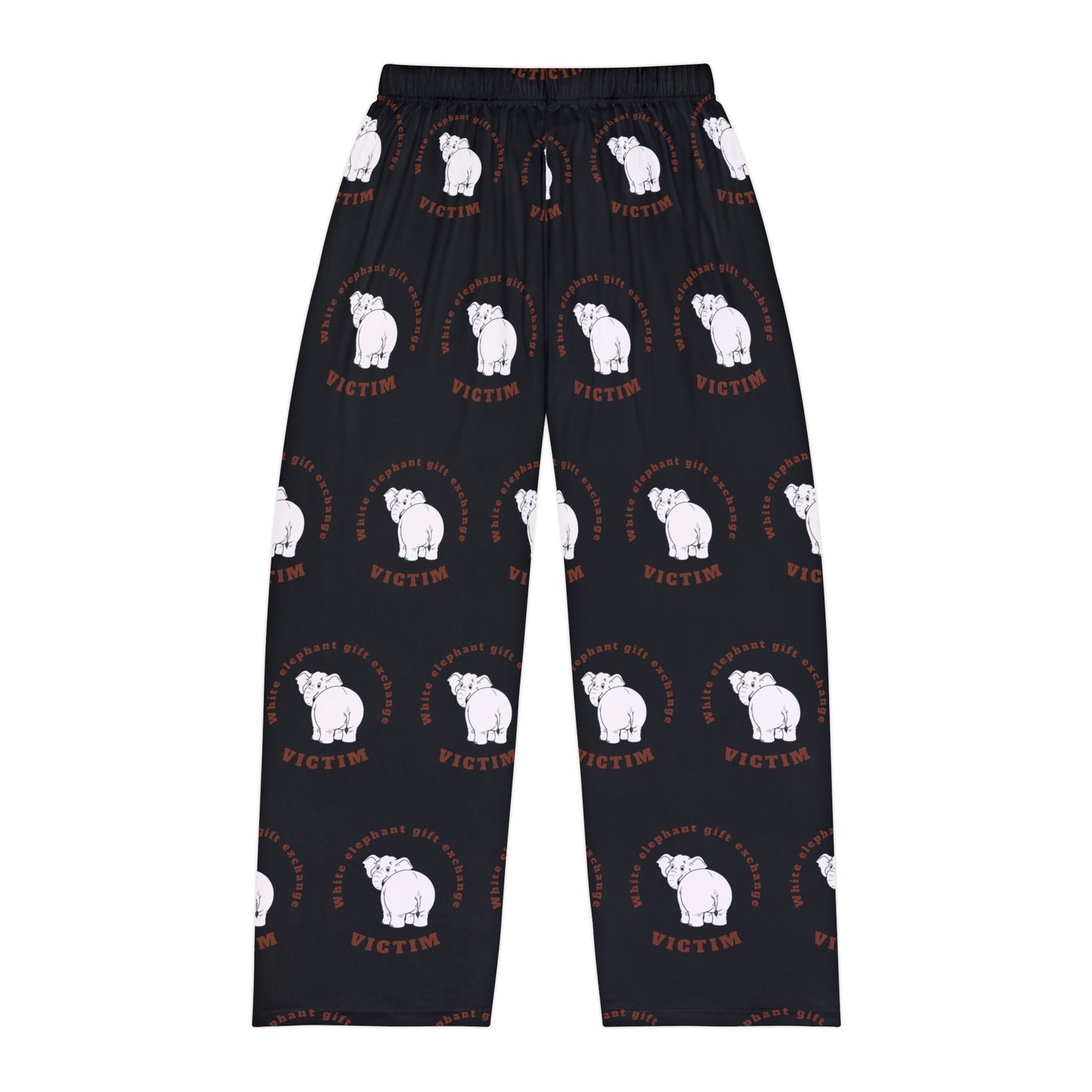 Funny White Elephant Gift Exchange - Cozy Men's Pajama Pants