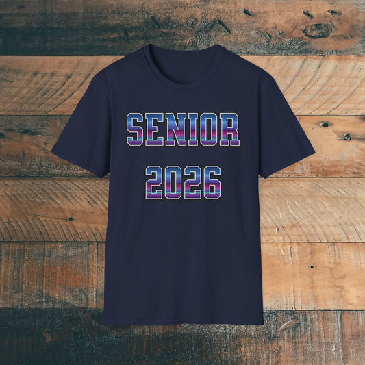 Senior 2026 T-Shirt — Graduation Tee for High School Seniors