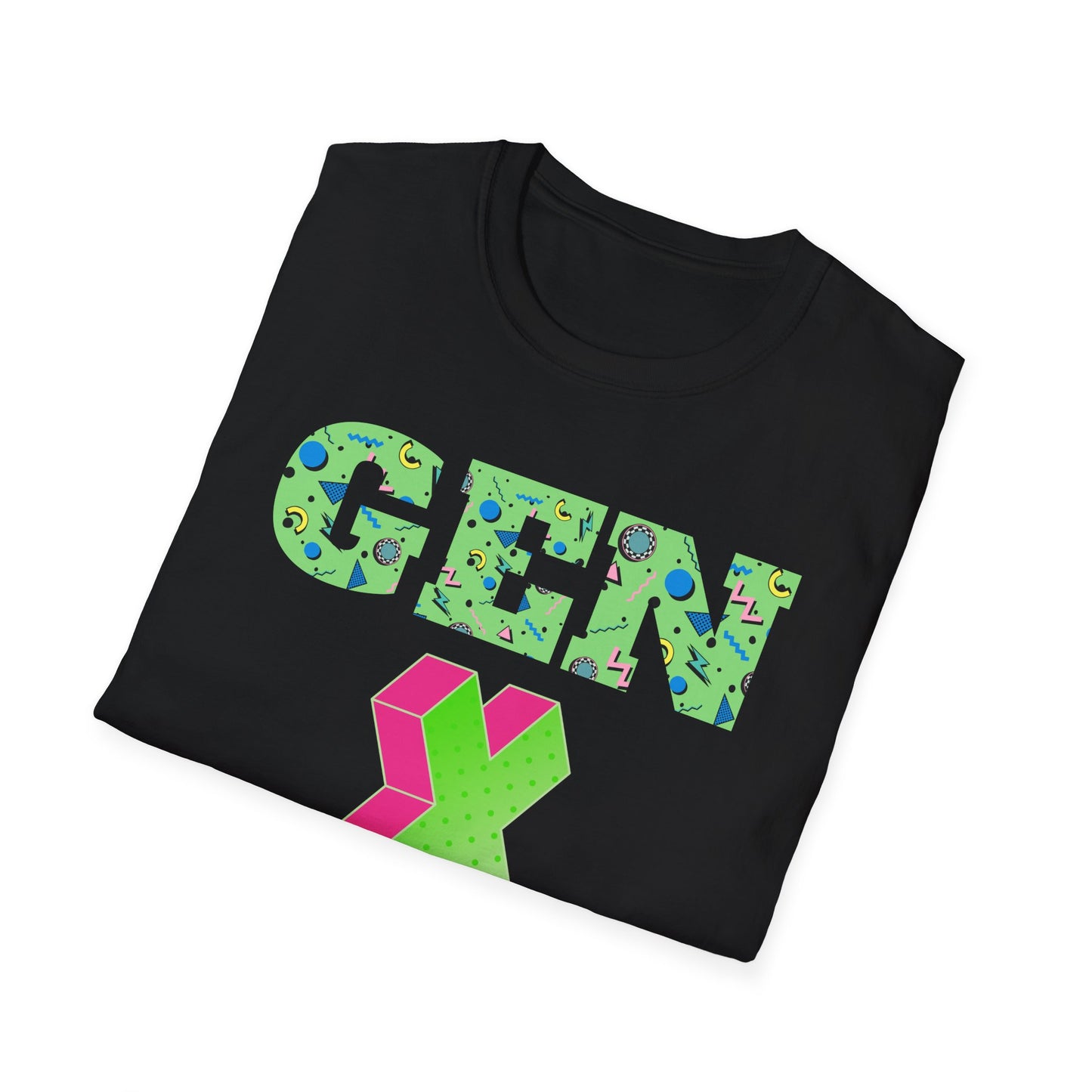 Gen X Menopause Unisex Softstyle T-Shirt - Vintage Aesthetic Tee for Gen X, Vintage Clothing, Gift for Women, Retro Graphic Tee, [...]