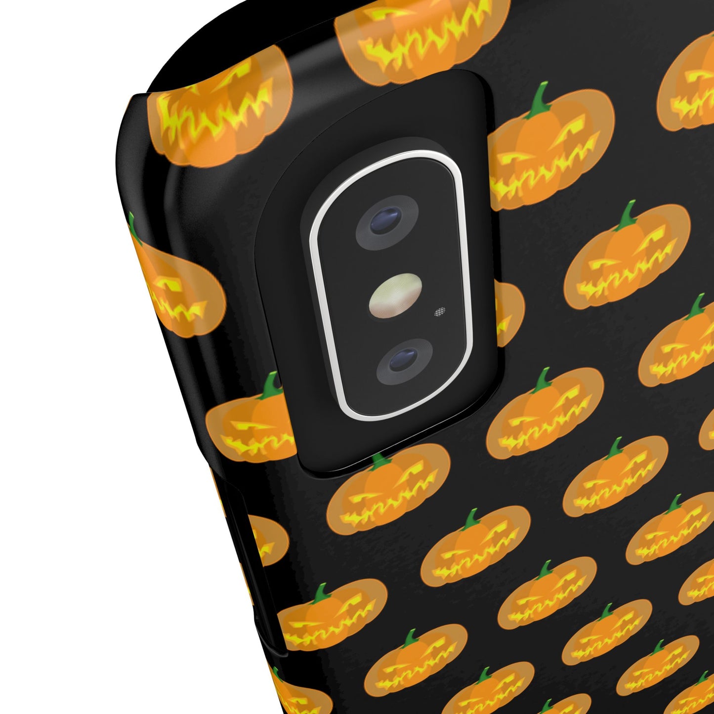 Halloween Pumpkin Slim Phone Cases, Fall Accessories, Cute Cell Phone Covers, Festive Gifts for Halloween Lovers, Seasonal Decor
