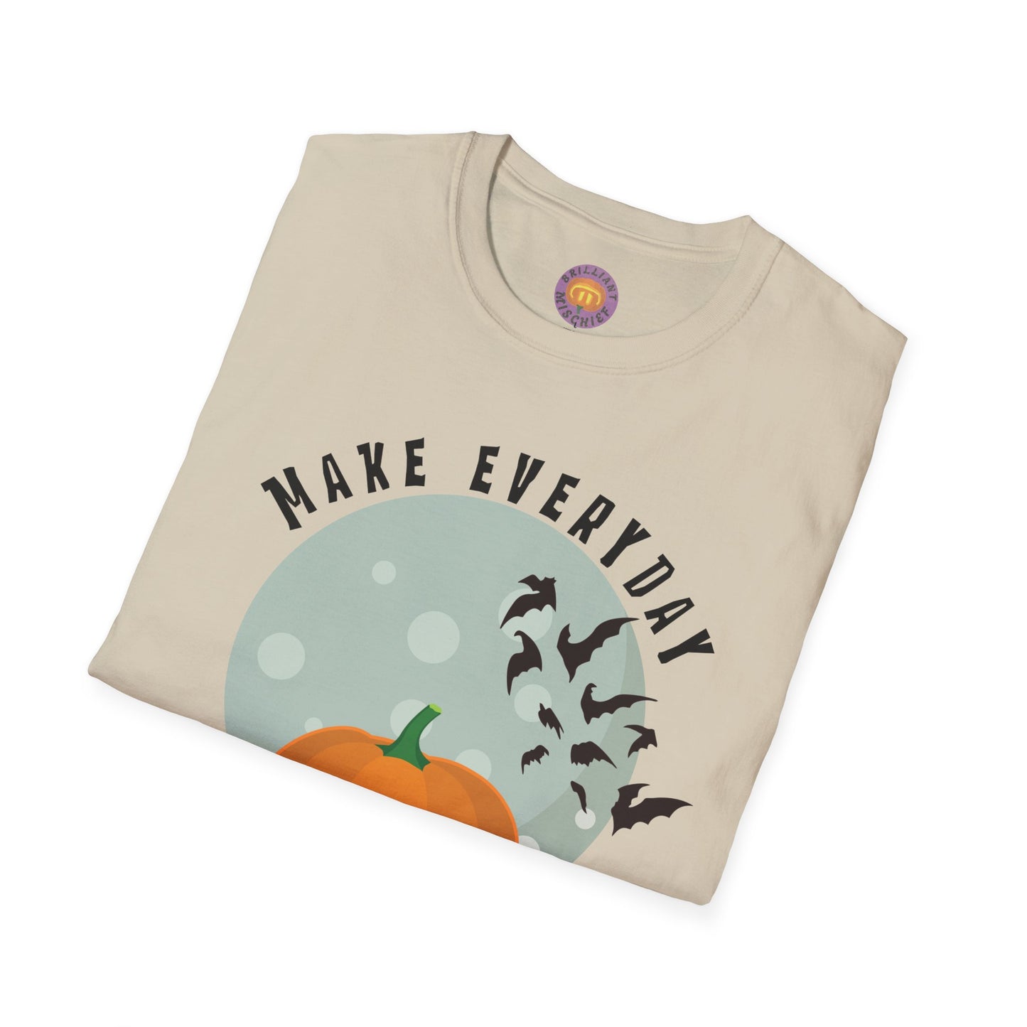 Halloween Spooky T-Shirt, Unisex Halloween Tee, Cute Pumpkin Shirt, Everyday Spooky Apparel, Fall Fashion, Halloween Gift