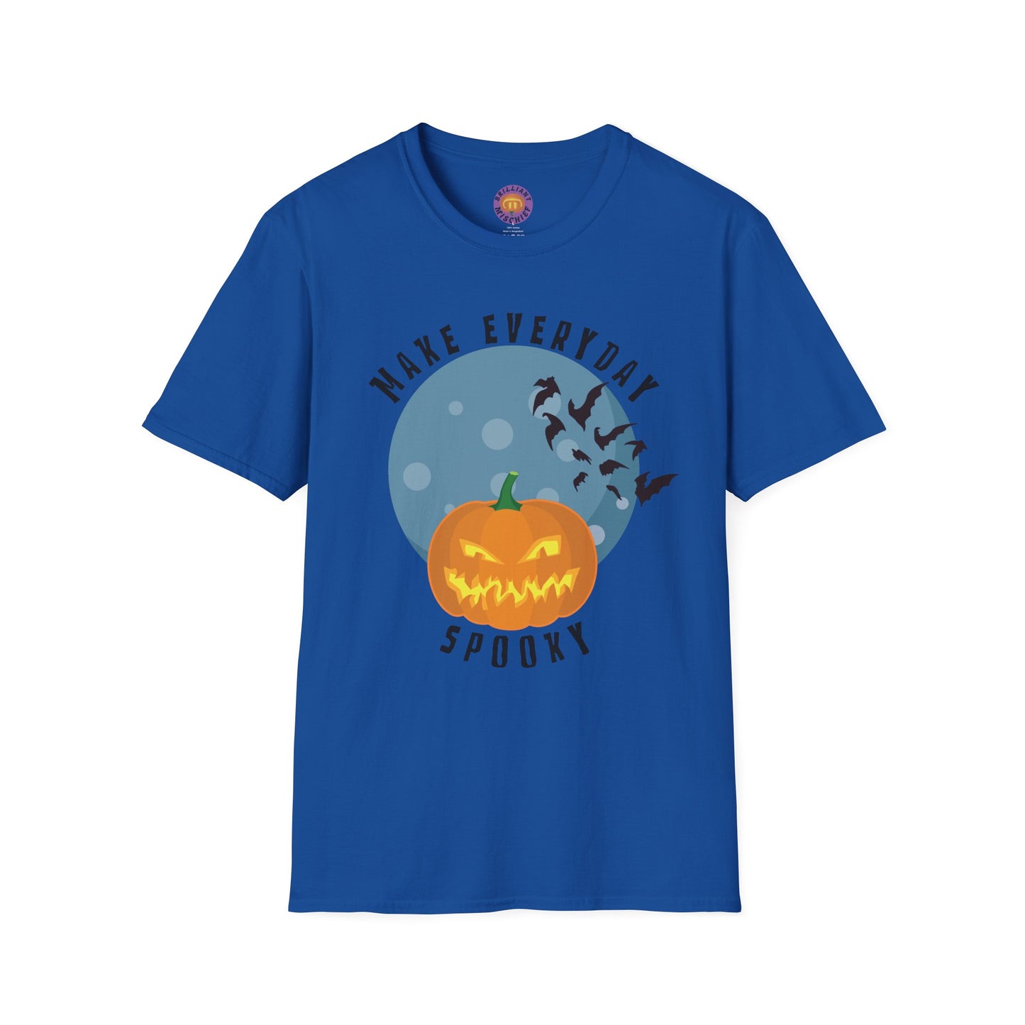 Halloween Spooky T-Shirt, Unisex Halloween Tee, Cute Pumpkin Shirt, Everyday Spooky Apparel, Fall Fashion, Halloween Gift
