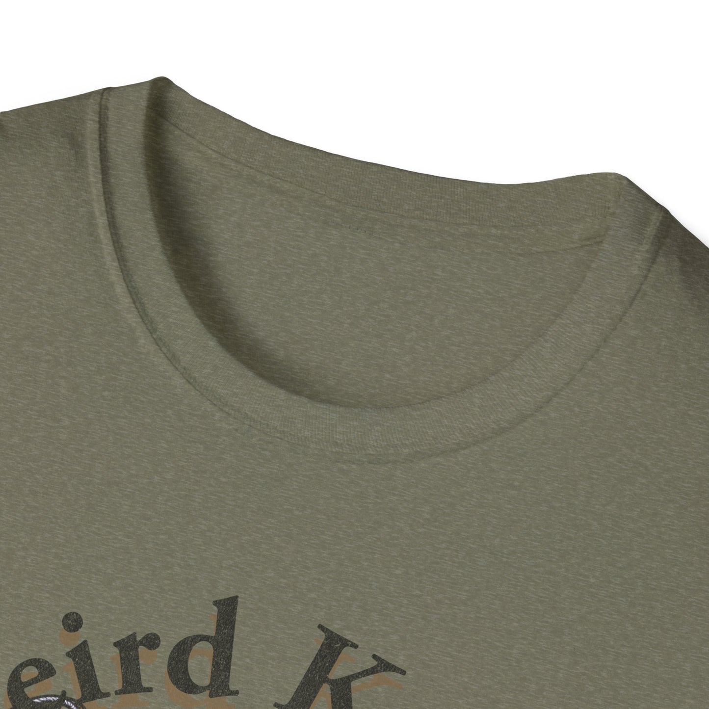 Whimsical Raccoon Tee: Make It Weird | Unisex Softstyle T-Shirt, Casual Everyday Wear, Gift for Animal Lovers, Unique Style, Funny Shirt